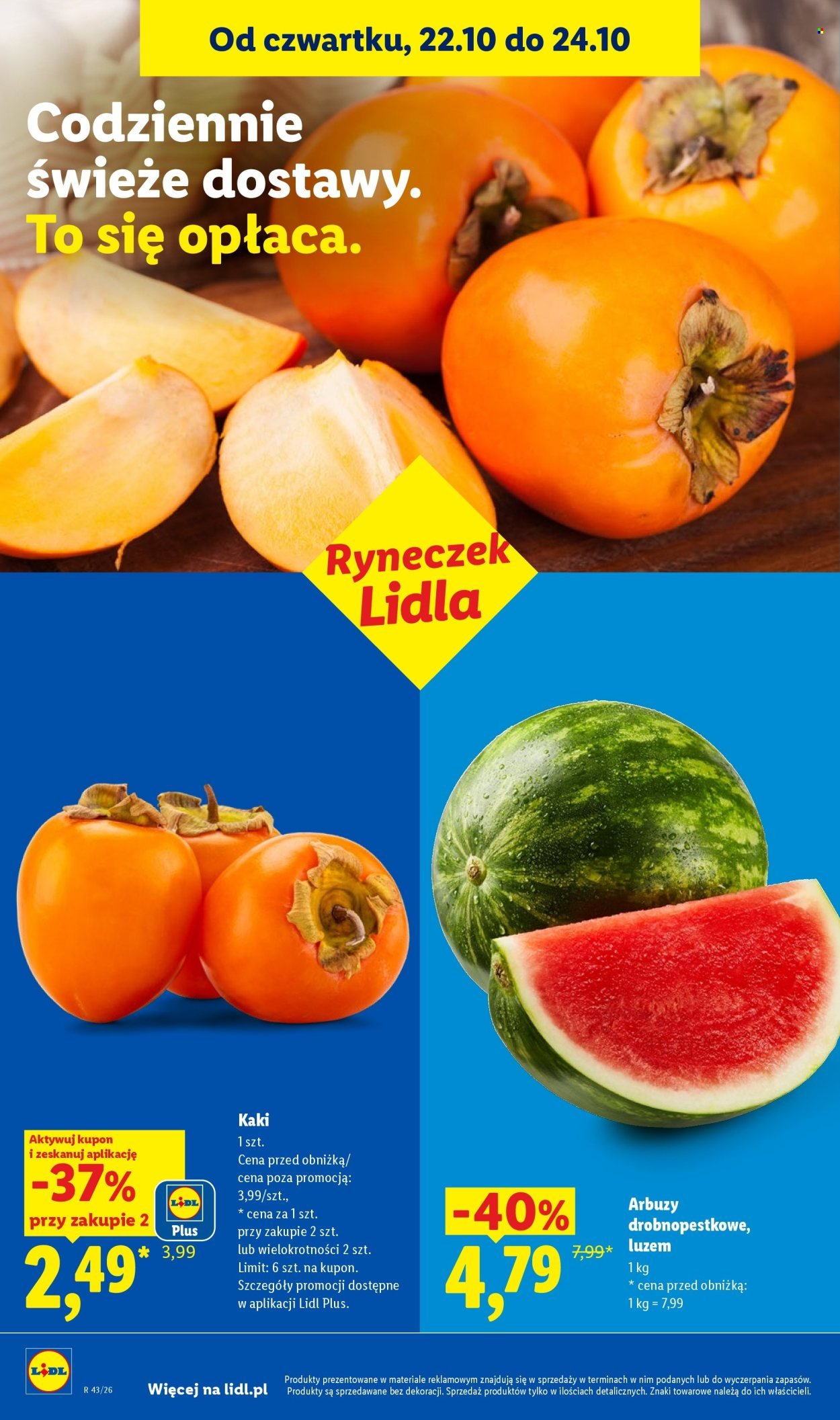 Gazetka LIDL - Od czwartku