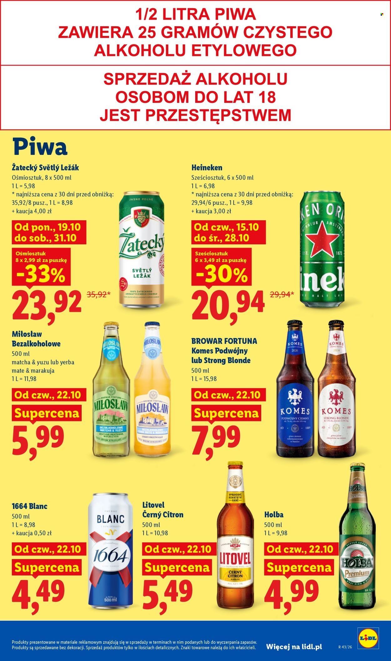 Gazetka LIDL - Od czwartku