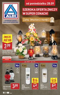 Gazetka ALDI - Znicze i stroiki