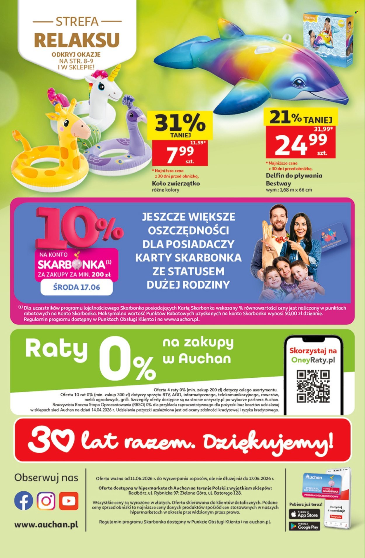 Gazetka AUCHAN - 30 Lat
