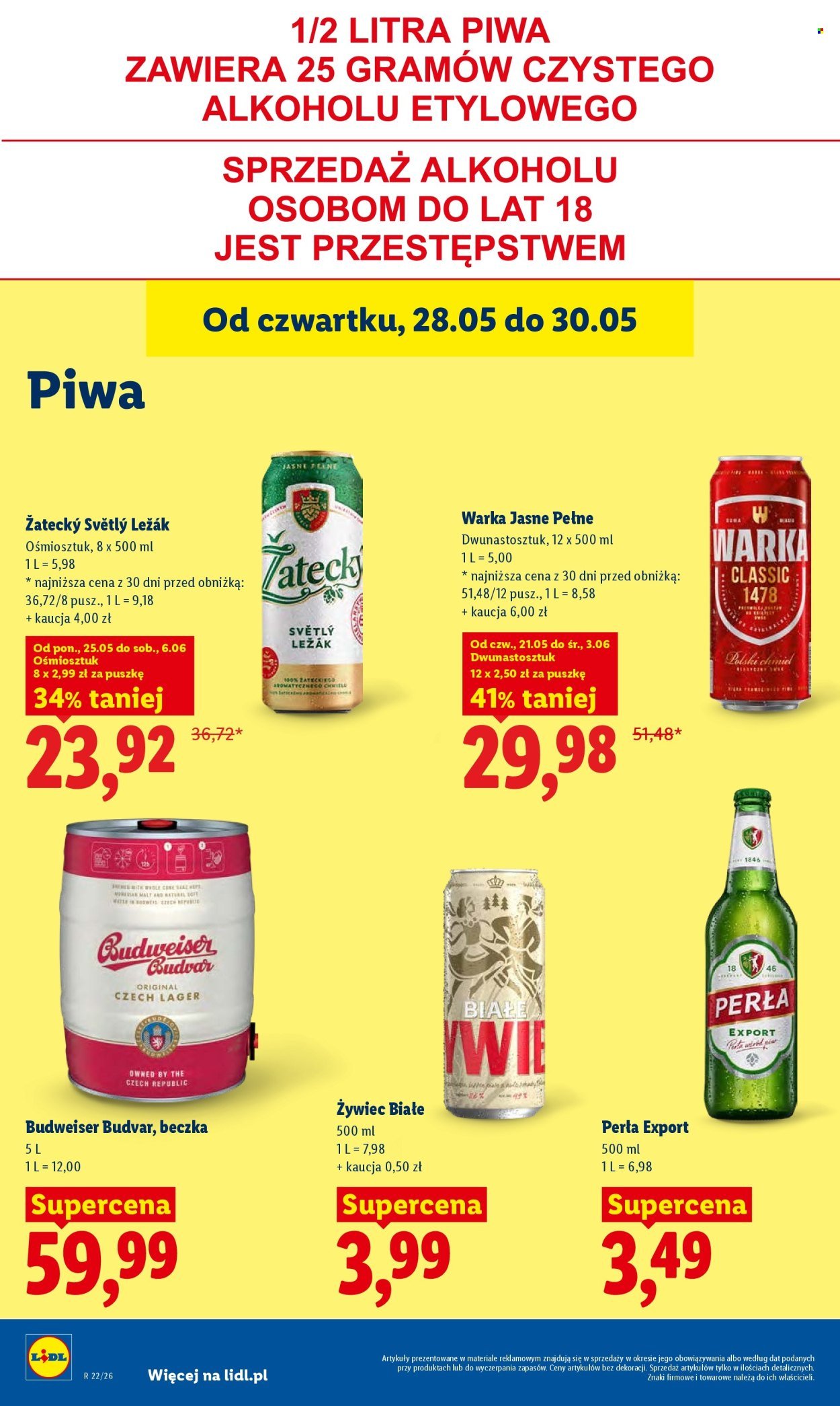 Gazetka LIDL - Od czwartku