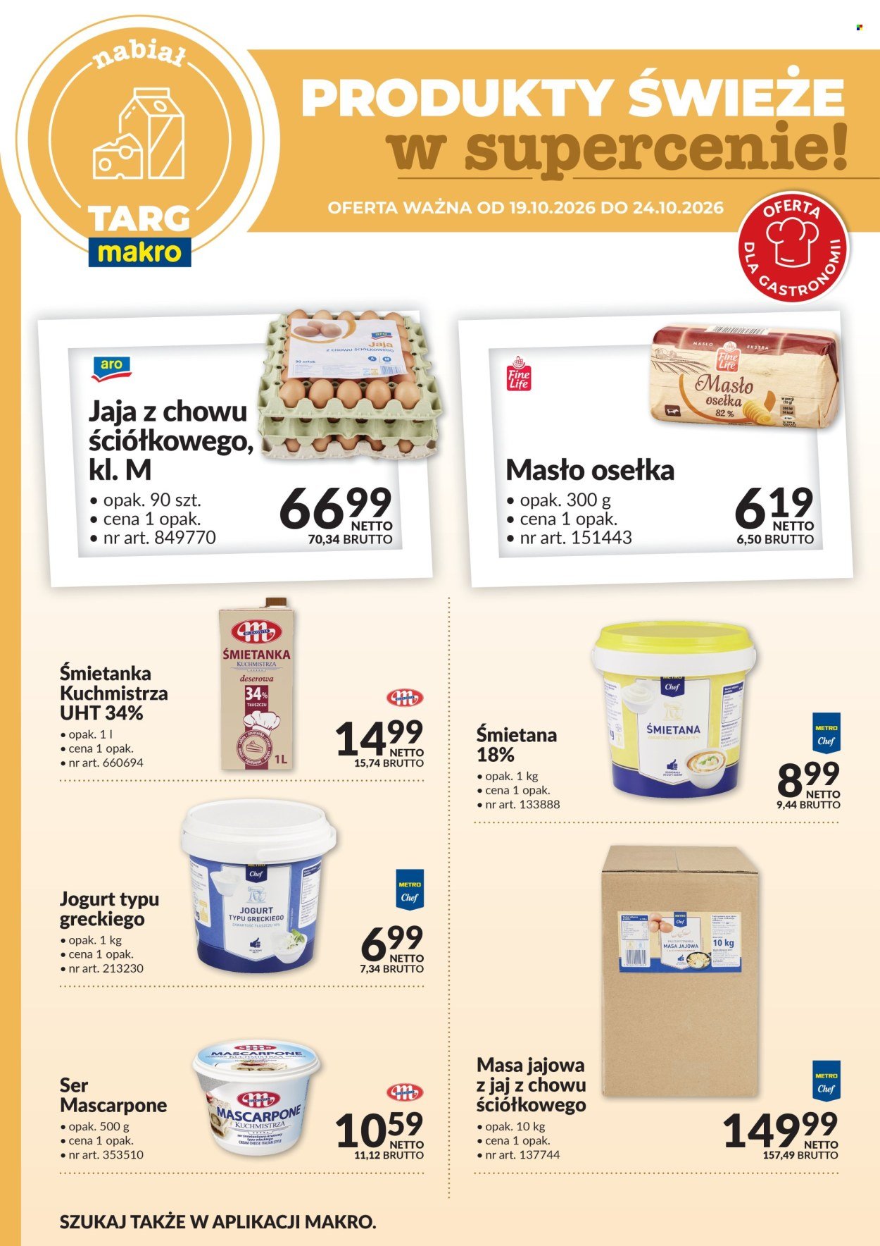 Gazetka MAKRO - Targ MAKRO - oferta świeża w super cenach!