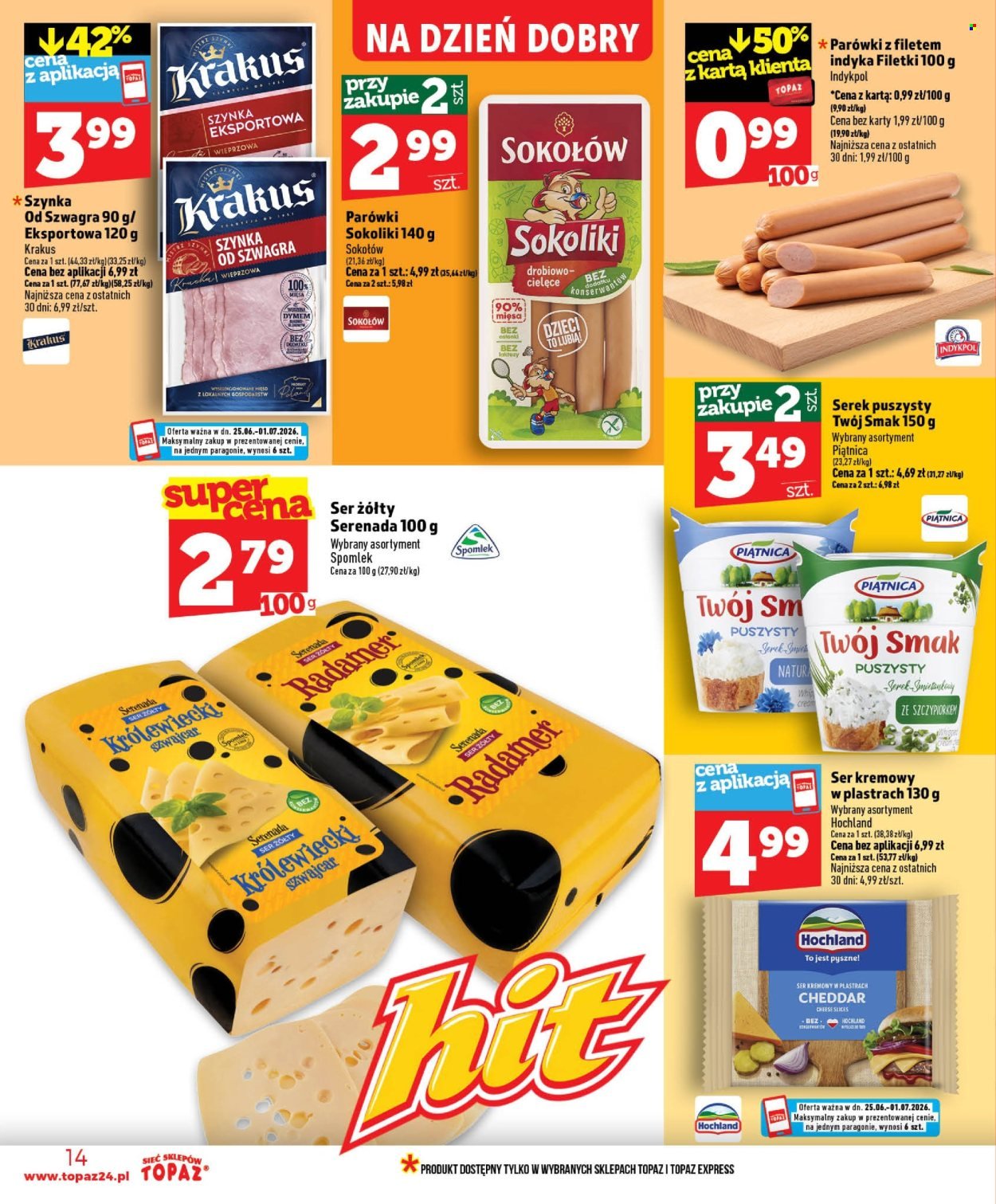 Gazetka TOPAZ - Od czwartku 25.06.2026