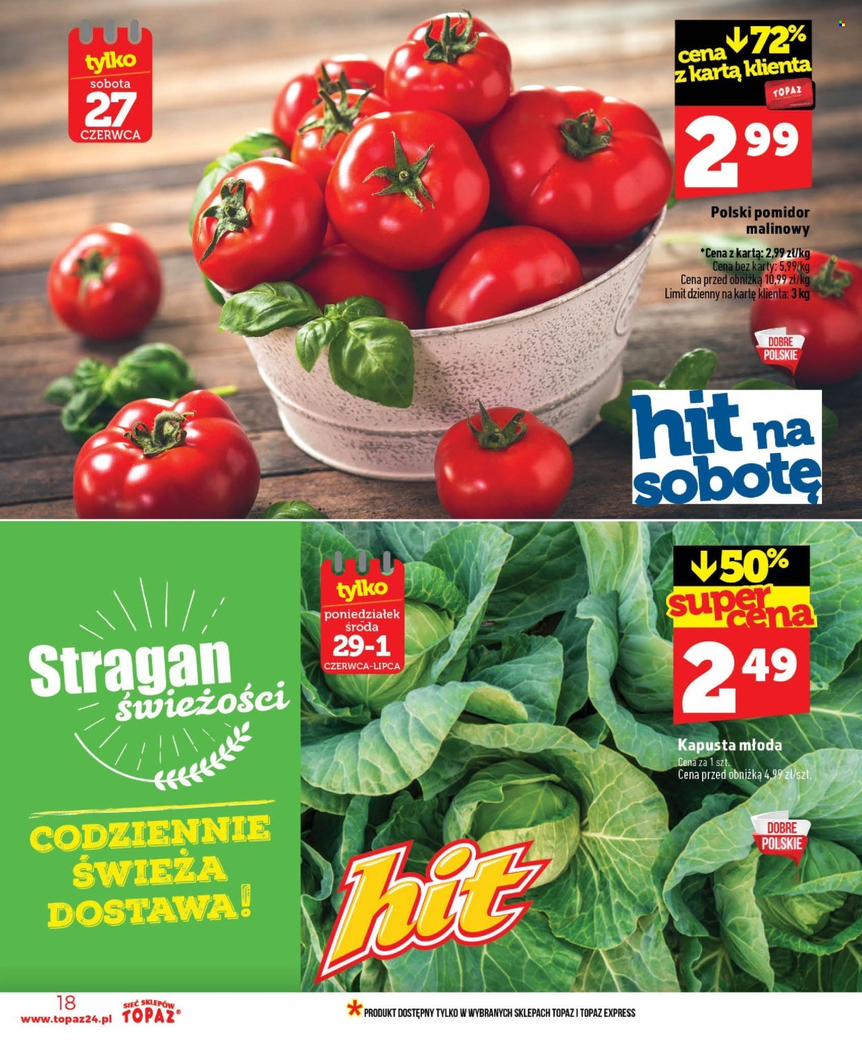 Gazetka TOPAZ - Od czwartku 25.06.2026