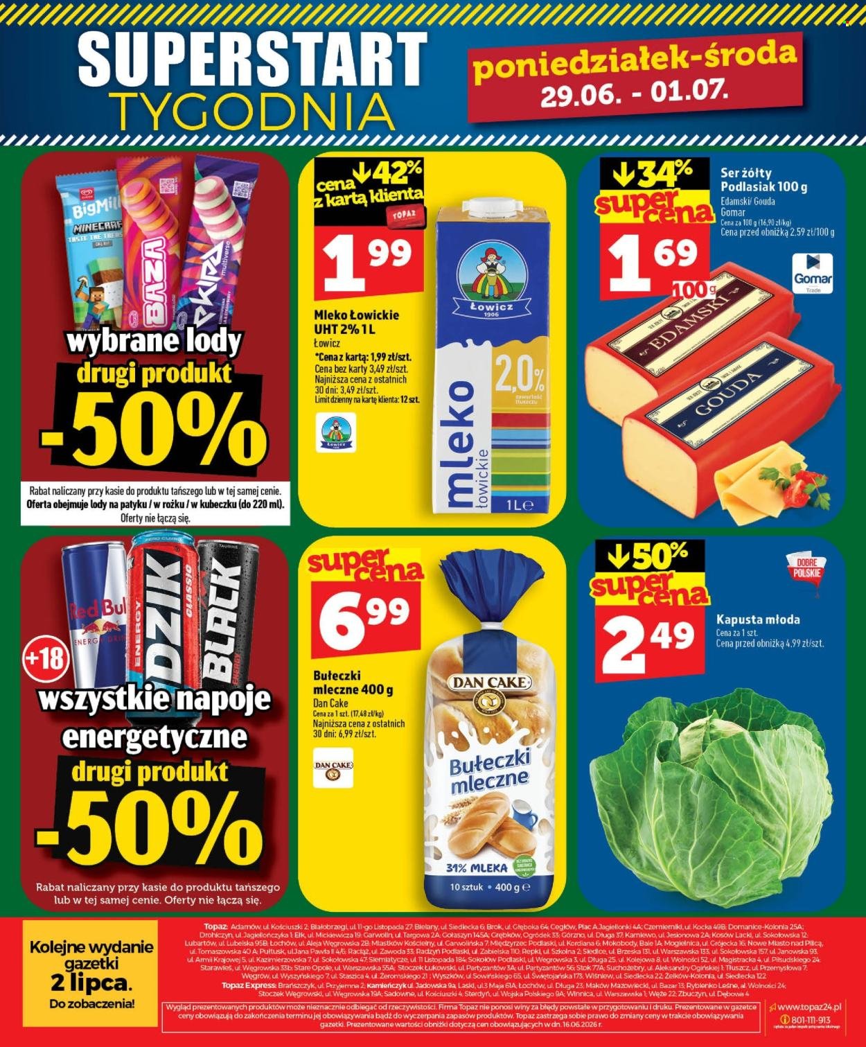Gazetka TOPAZ - Od czwartku 25.06.2026