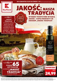 Gazetka KAUFLAND - Jakość: nasza tradycja (2025-09-18 - 2025-10-01)