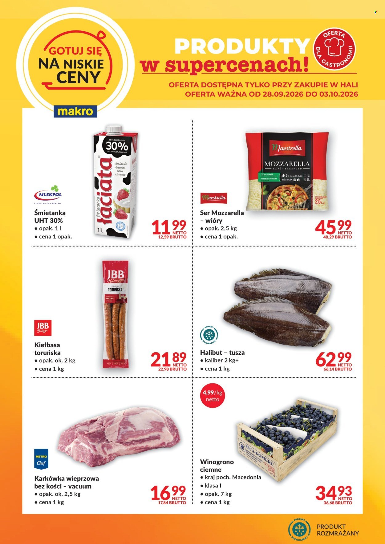 Gazetka MAKRO - Ulotka Gotuj się na niskie ceny