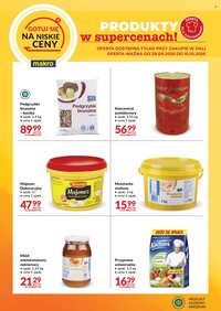 Gazetka MAKRO - Ulotka Gotuj się na niskie ceny