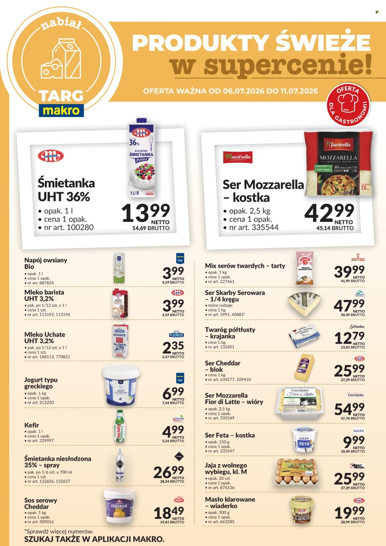 Gazetka MAKRO - Targ MAKRO - oferta świeża w super cenach!