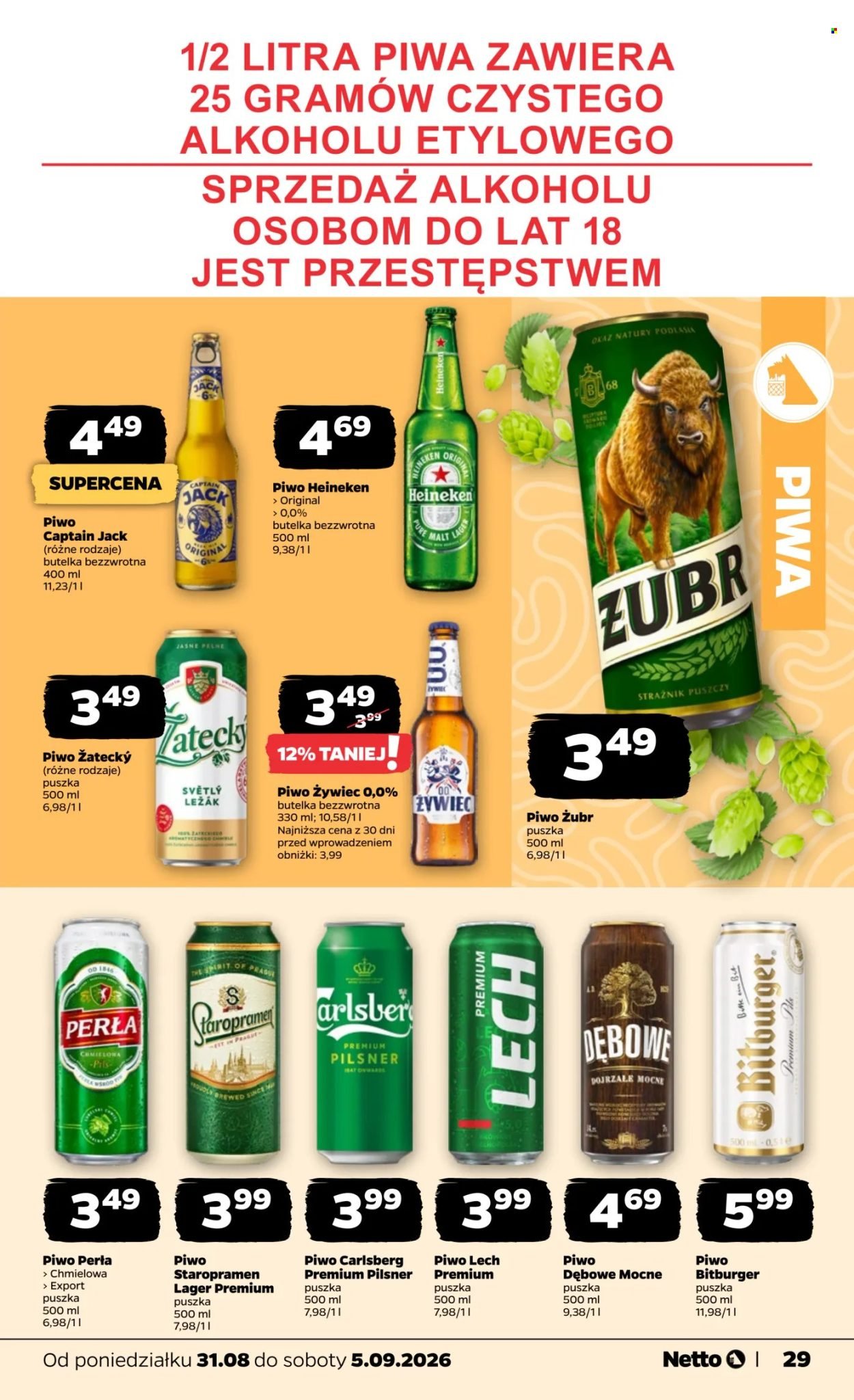 Gazetka NETTO - Od poniedziałku
