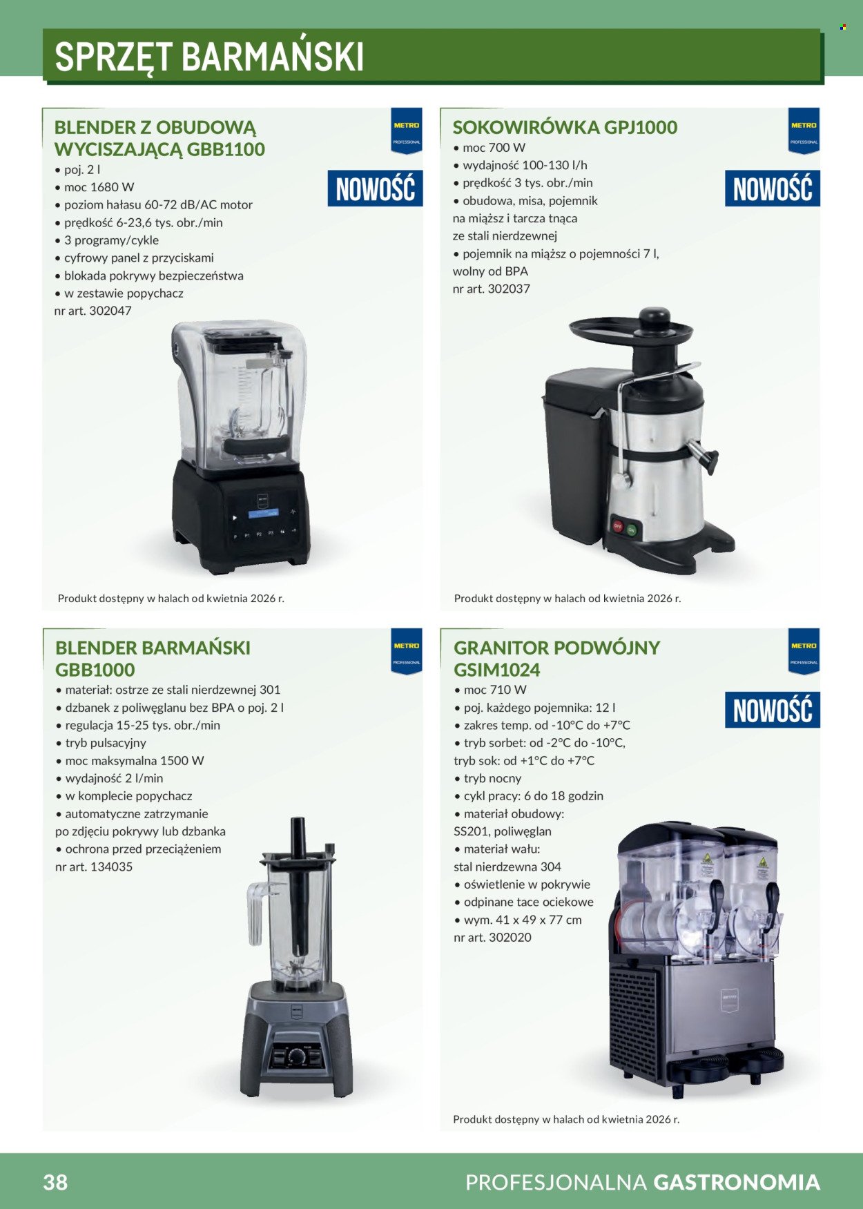 Gazetka MAKRO - Katalog profesjonalna Gastronomia 2026