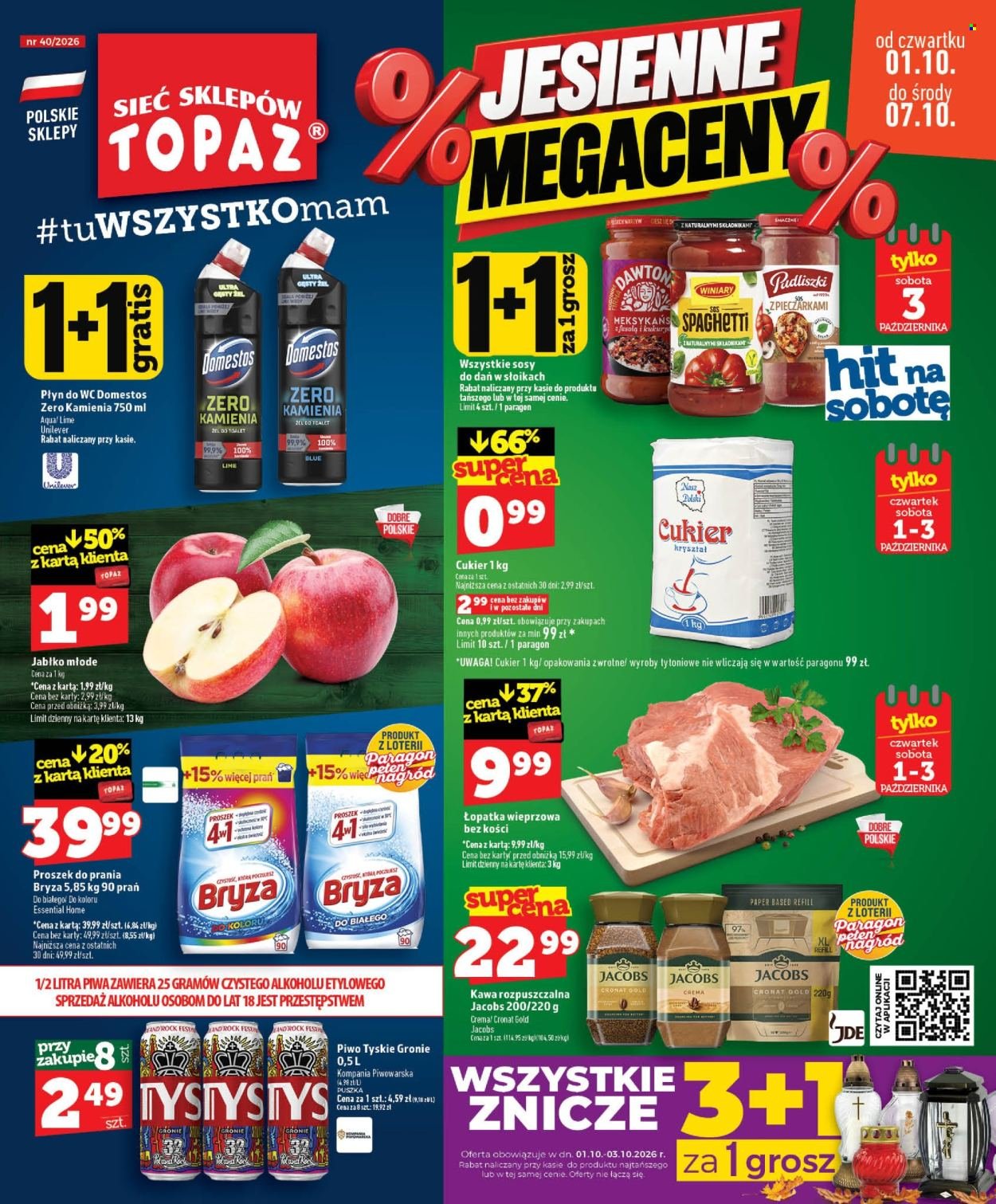 Gazetka TOPAZ - Od czwartku 1.10.2026