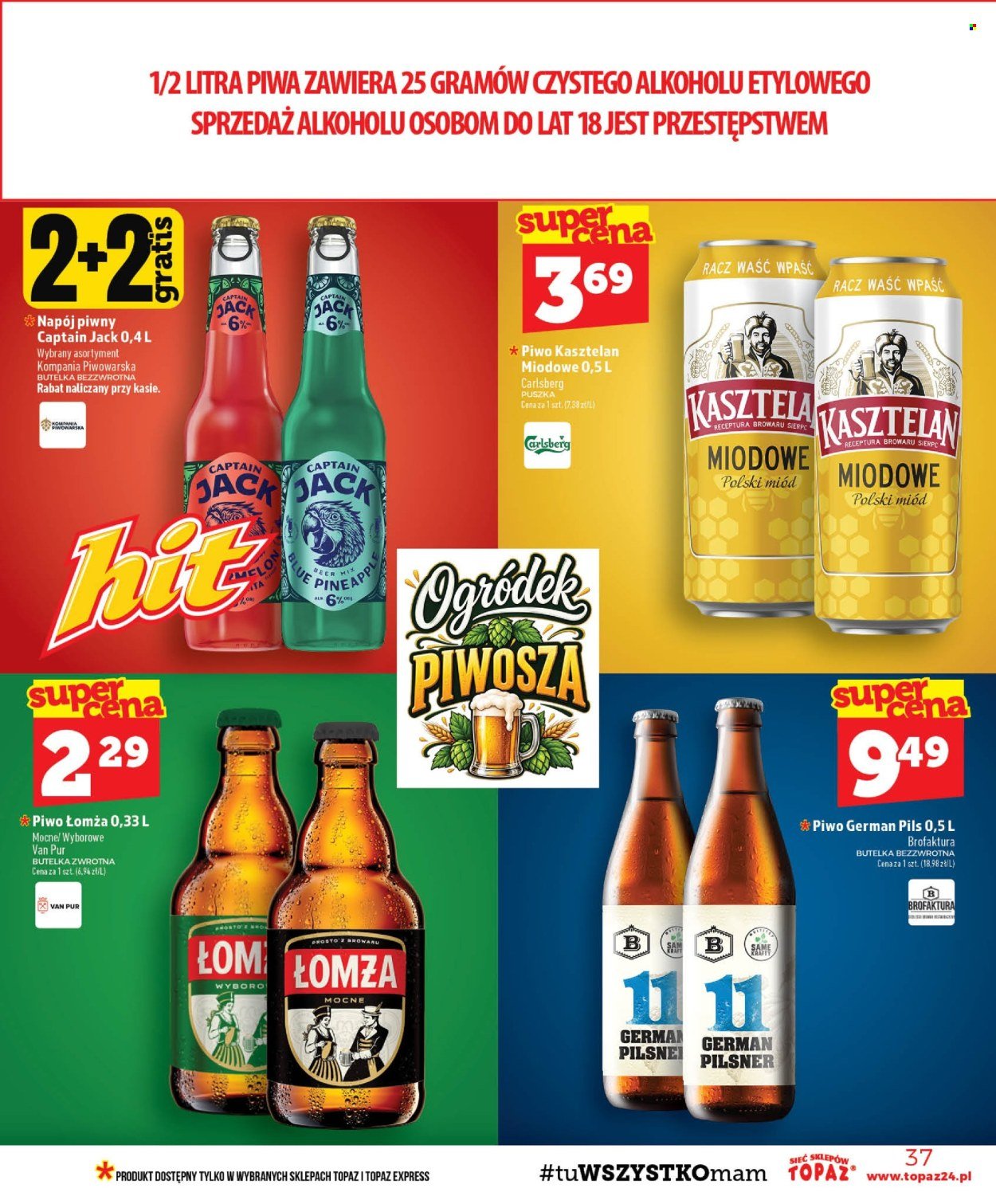 Gazetka TOPAZ - Od czwartku 1.10.2026