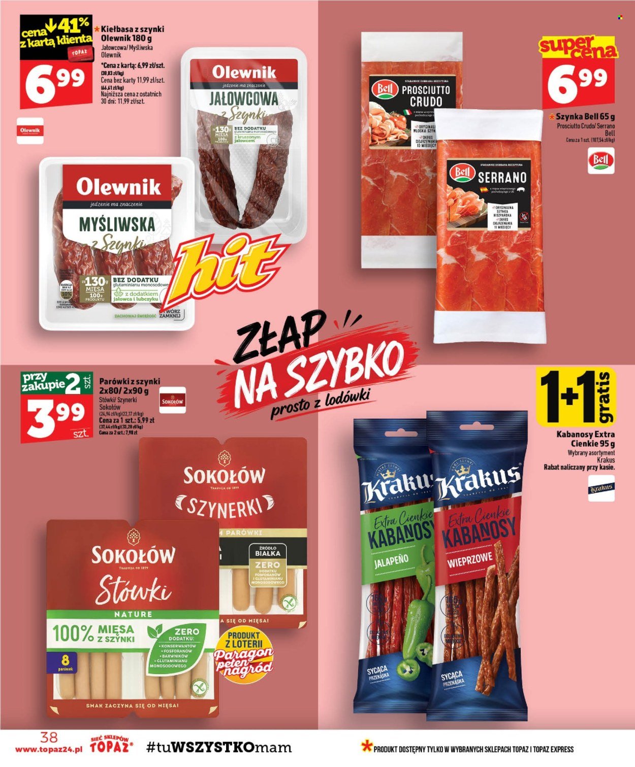 Gazetka TOPAZ - Od czwartku 1.10.2026