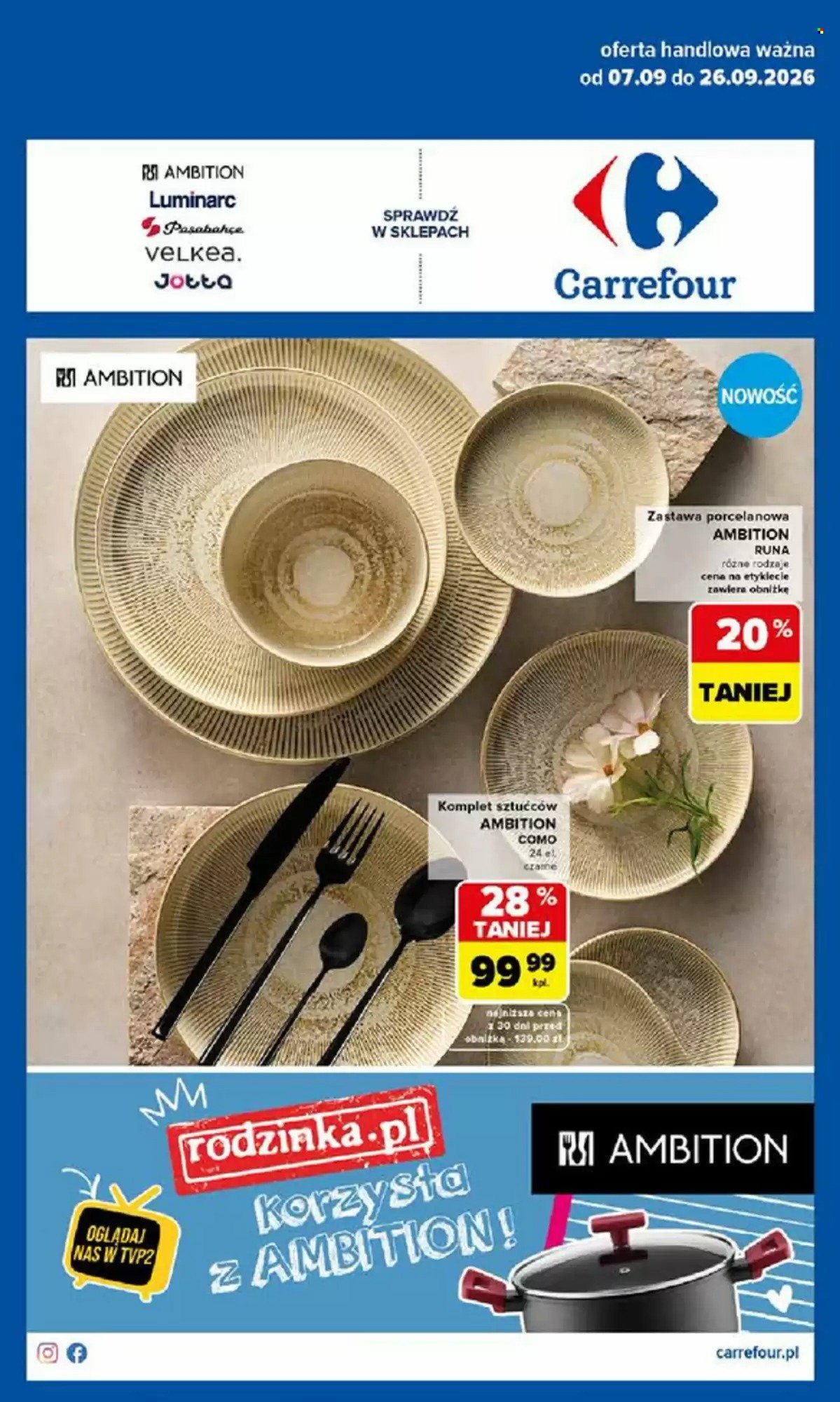 Gazetka CARREFOUR - Od poniedziałku 7.09.2026