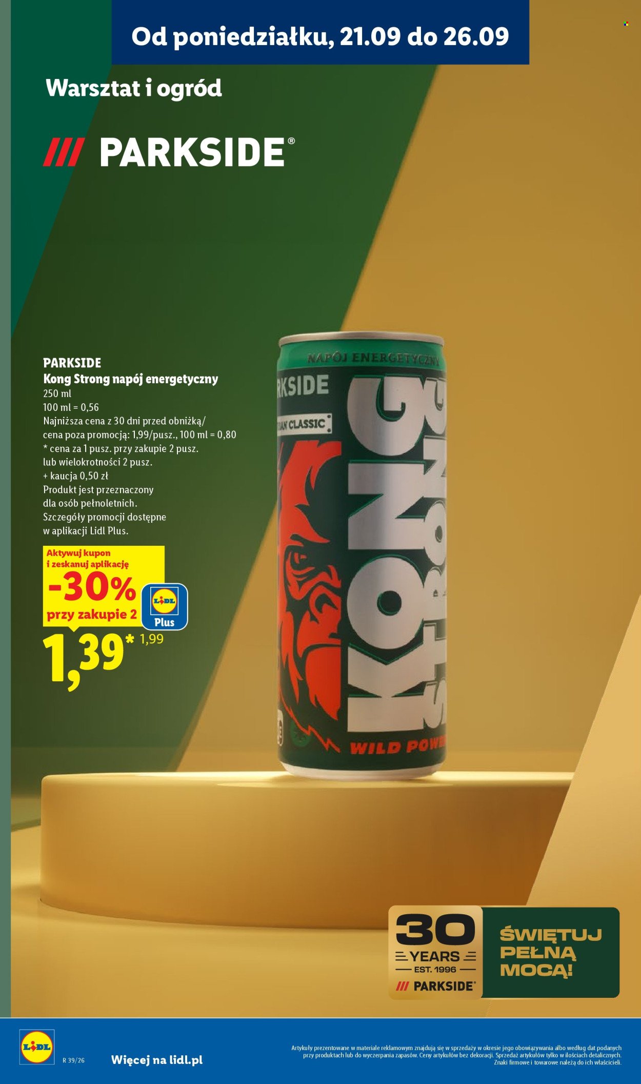 Gazetka LIDL - Od poniedziałku