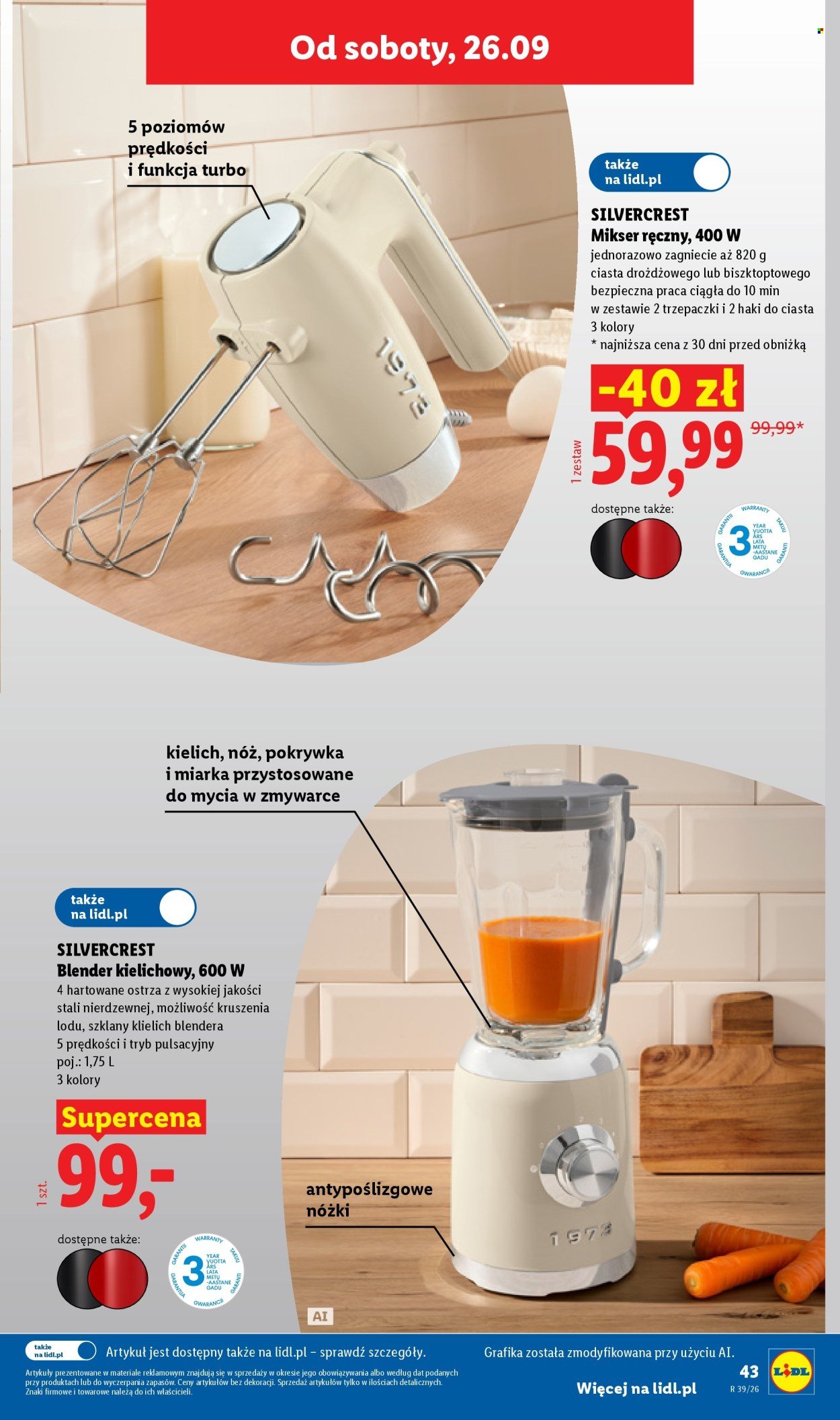 Gazetka LIDL - Od poniedziałku