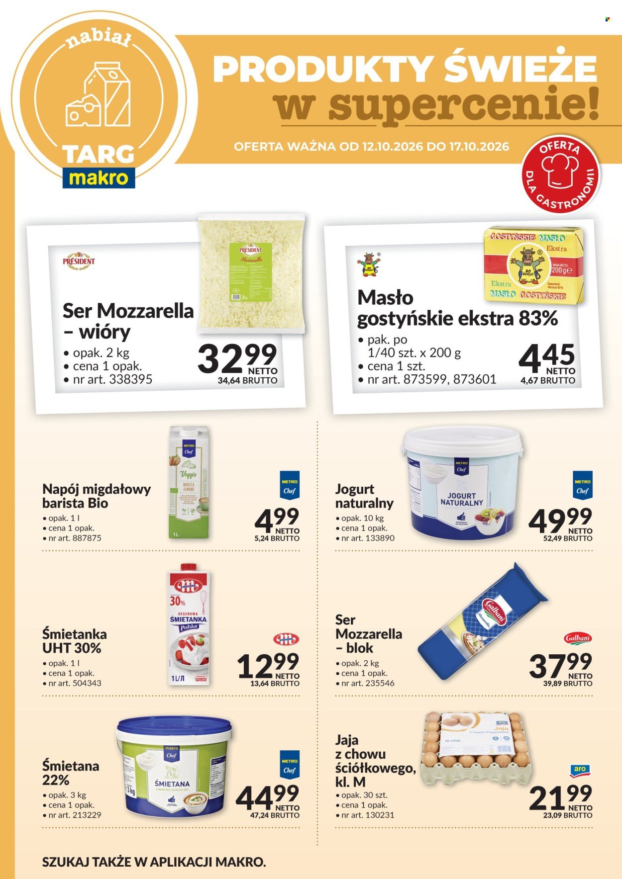 Gazetka MAKRO - Targ MAKRO - oferta świeża w super cenach!
