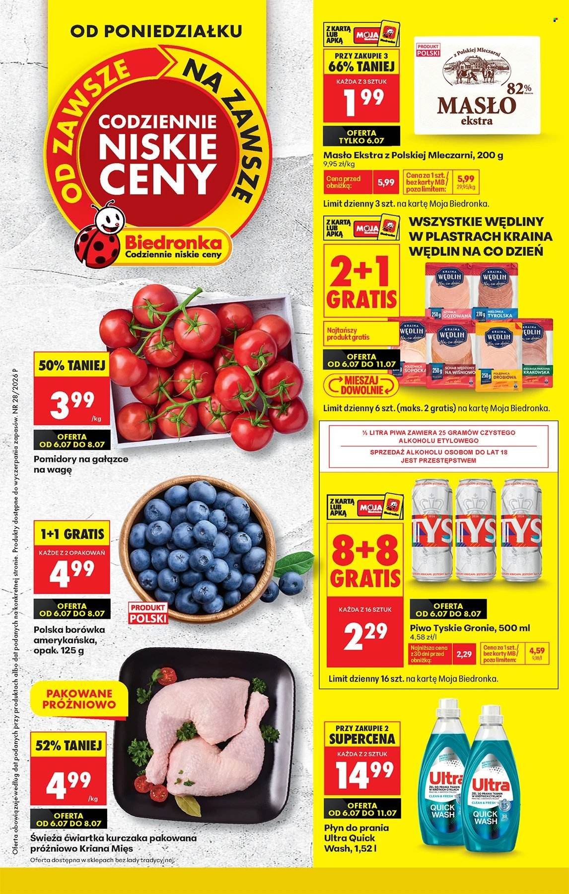Gazetka BIEDRONKA - W tym tygodniu od poniedziałku