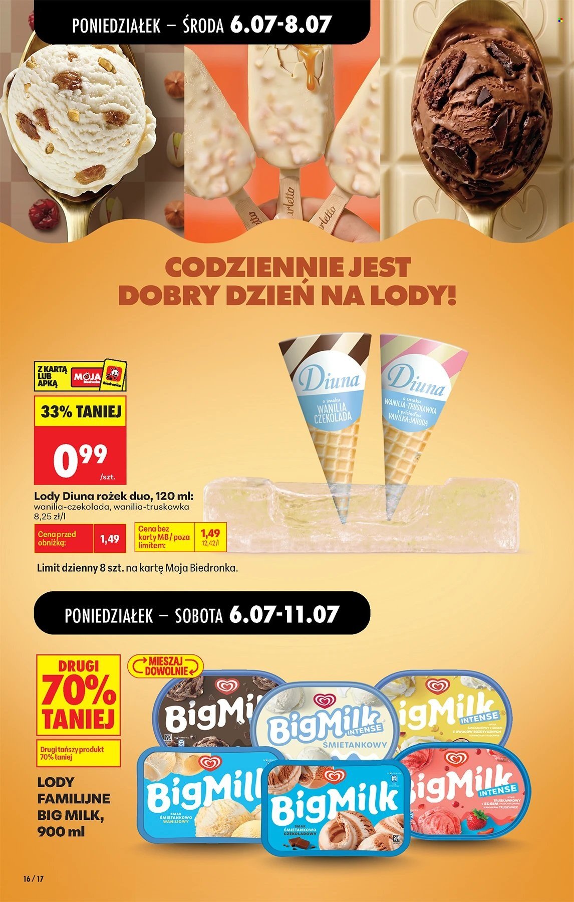 Gazetka BIEDRONKA - W tym tygodniu od poniedziałku