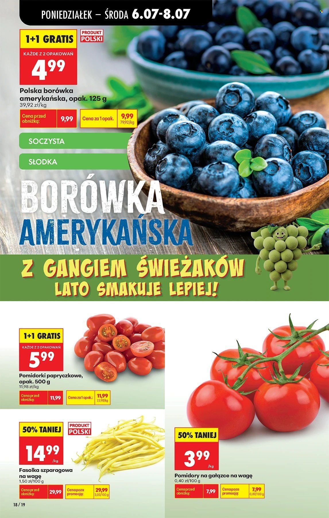 Gazetka BIEDRONKA - W tym tygodniu od poniedziałku