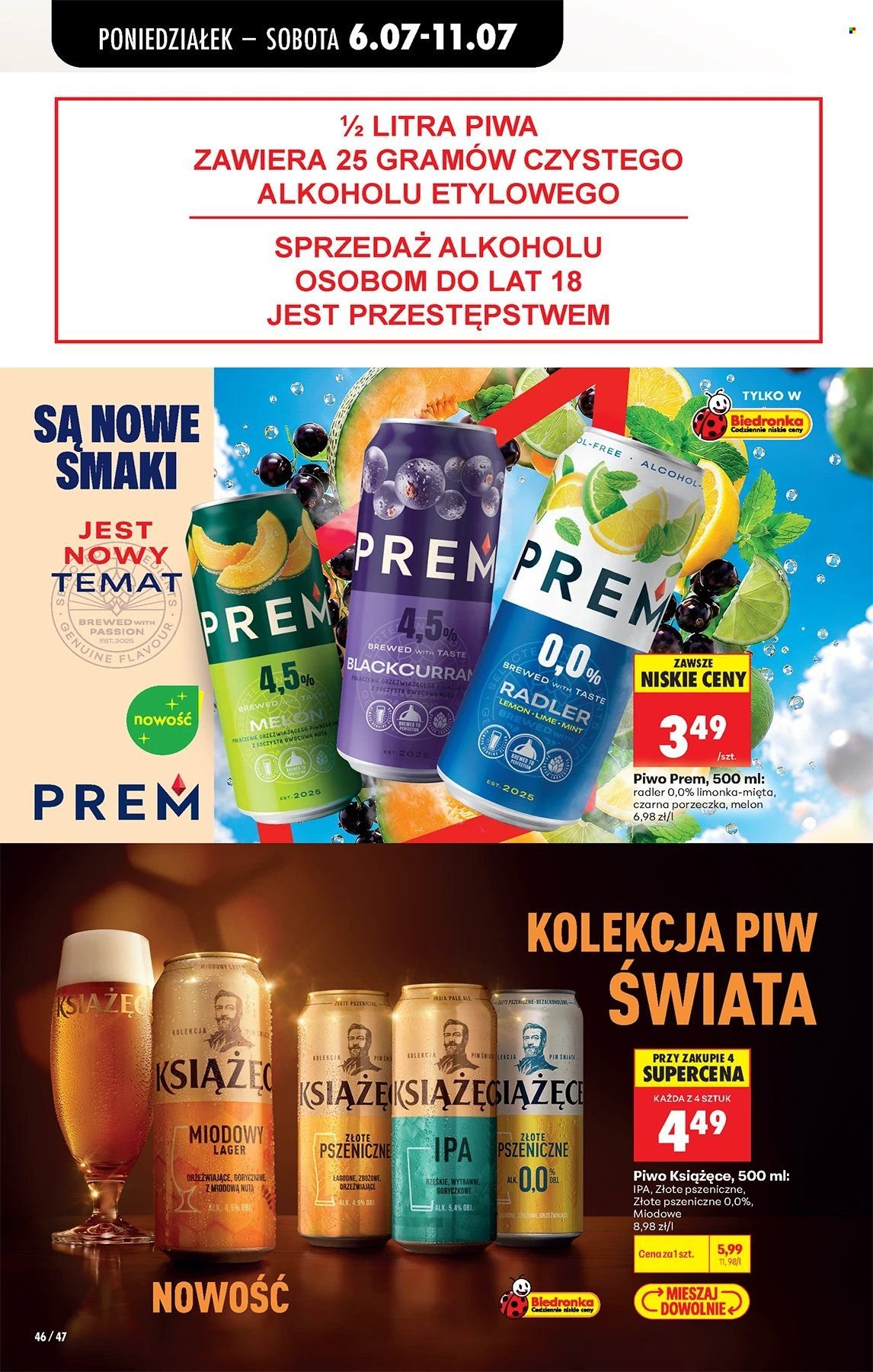 Gazetka BIEDRONKA - W tym tygodniu od poniedziałku