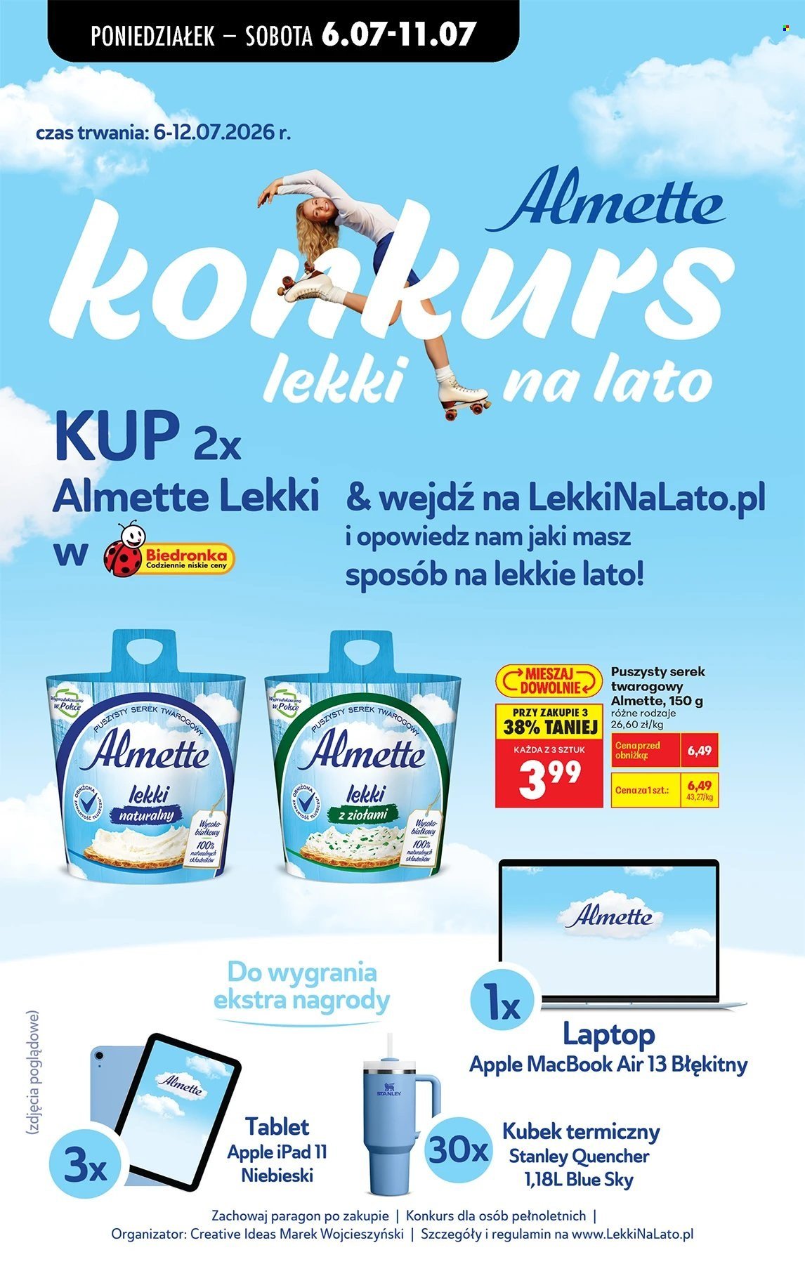 Gazetka BIEDRONKA - W tym tygodniu od poniedziałku