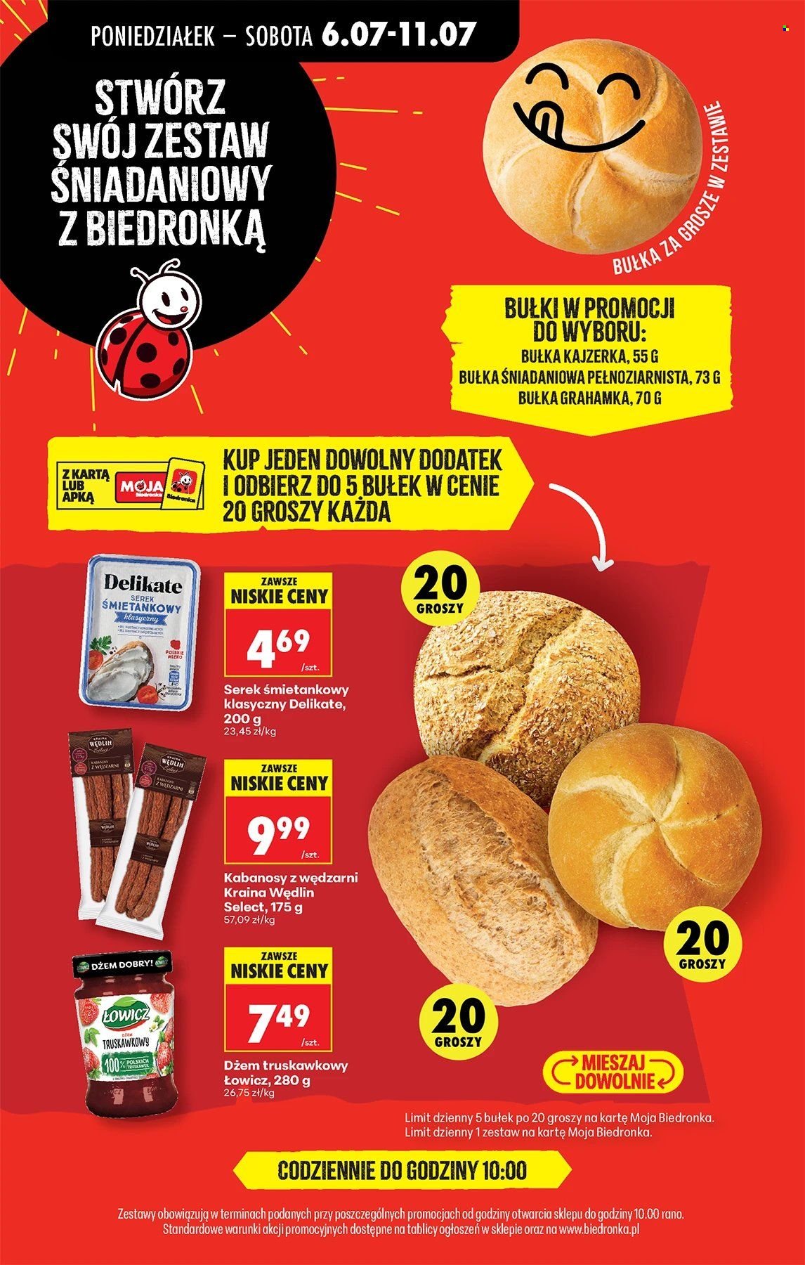 Gazetka BIEDRONKA - W tym tygodniu od poniedziałku