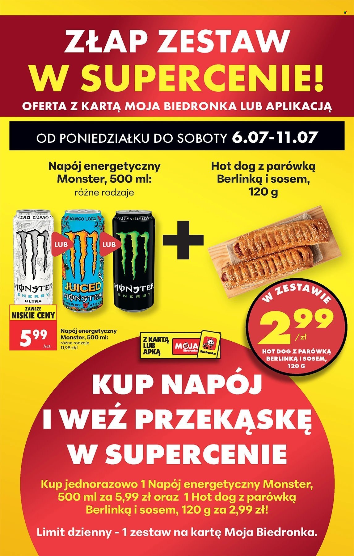 Gazetka BIEDRONKA - W tym tygodniu od poniedziałku