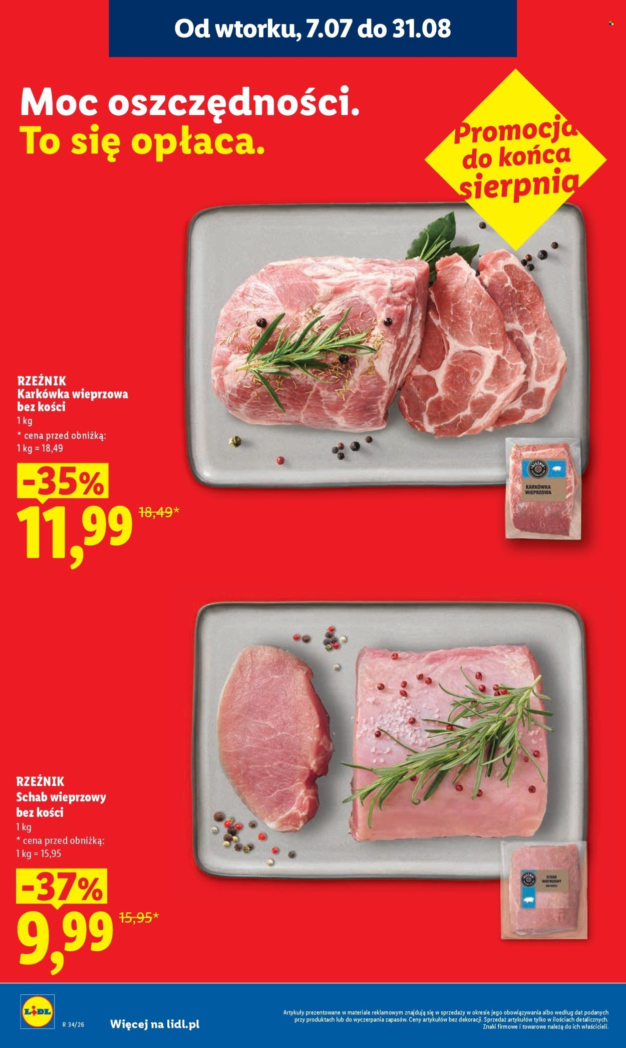 Gazetka LIDL - Od poniedziałku