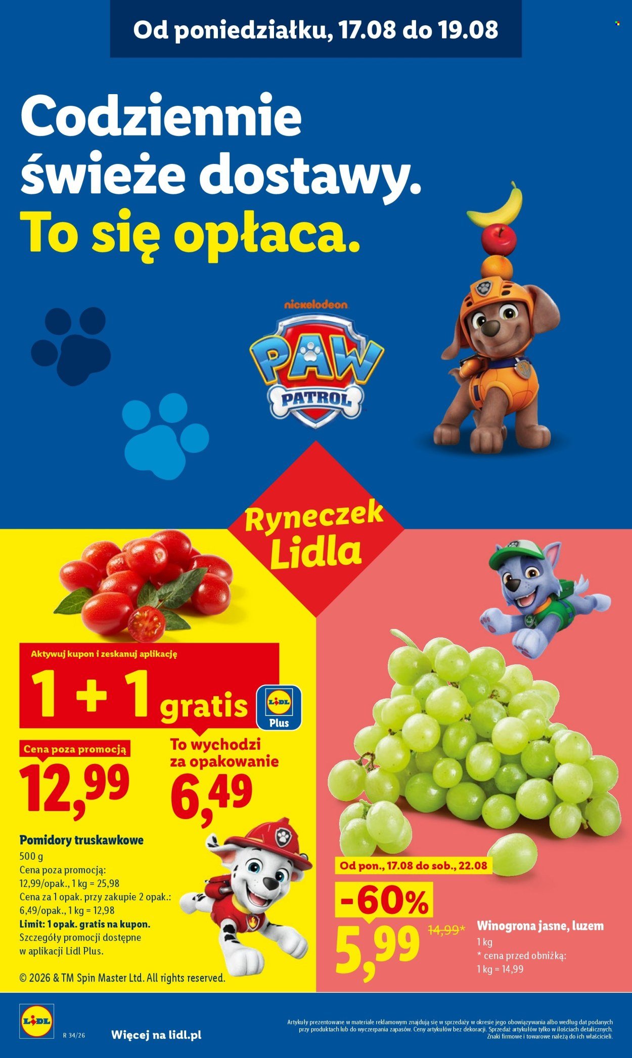 Gazetka LIDL - Od poniedziałku