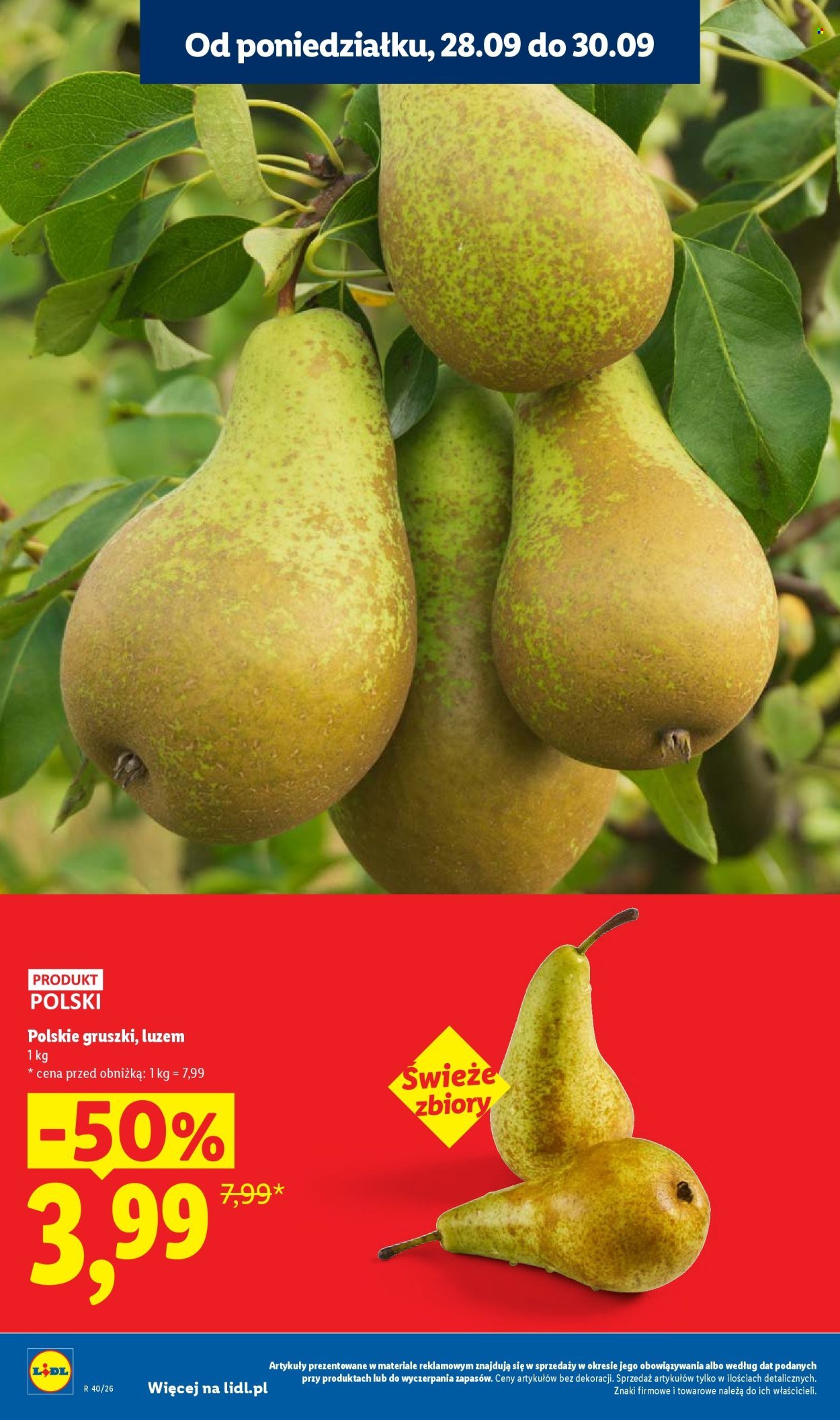 Gazetka LIDL - Od poniedziałku