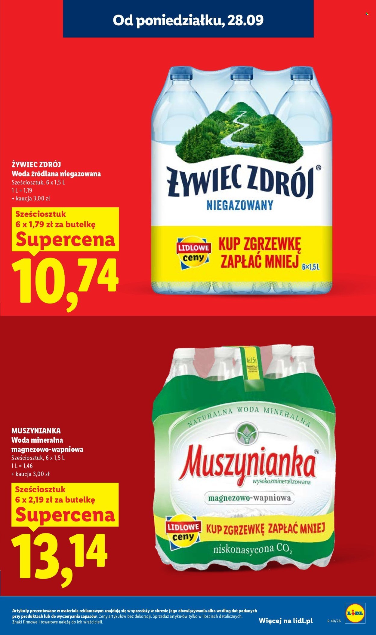 Gazetka LIDL - Od poniedziałku