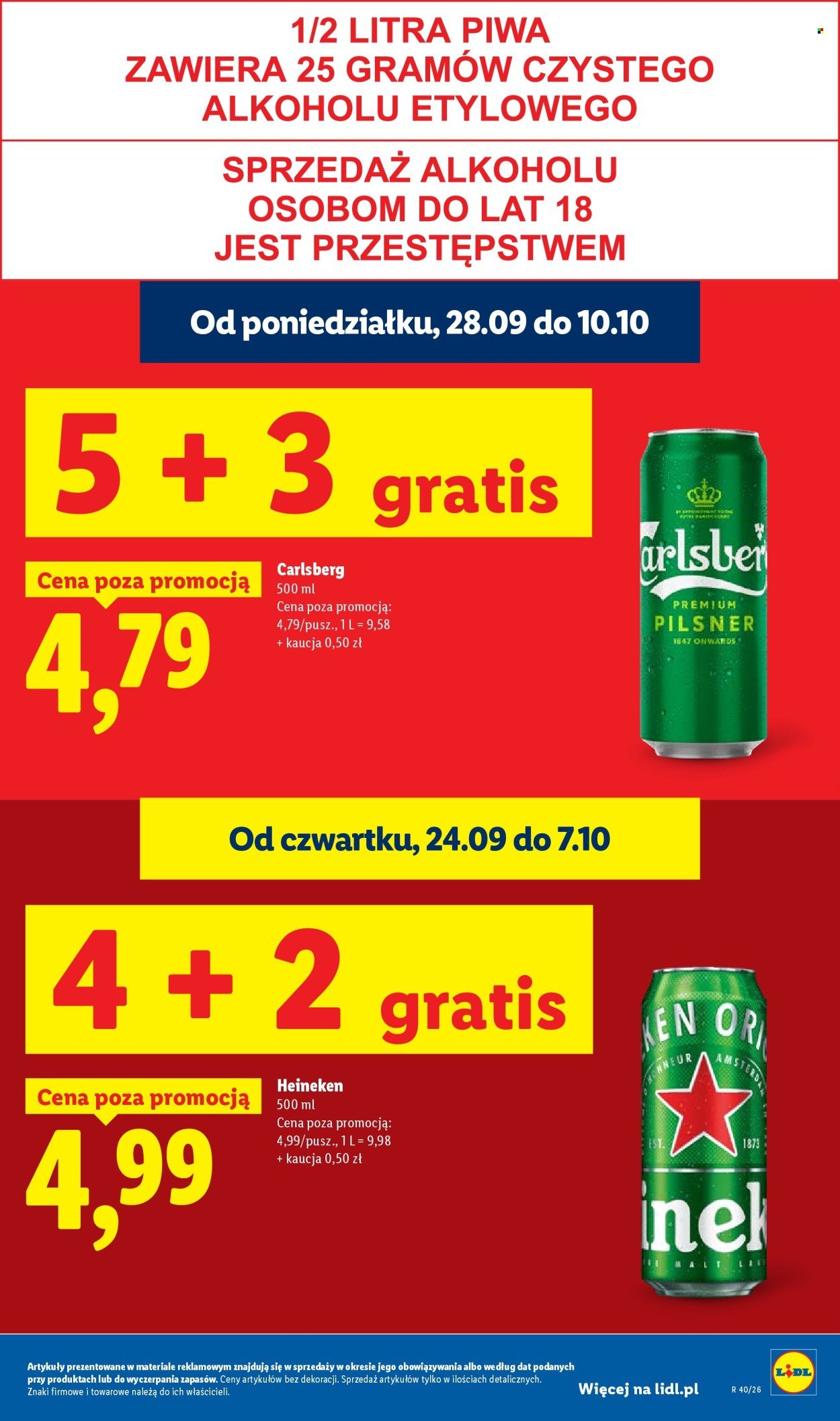 Gazetka LIDL - Od poniedziałku