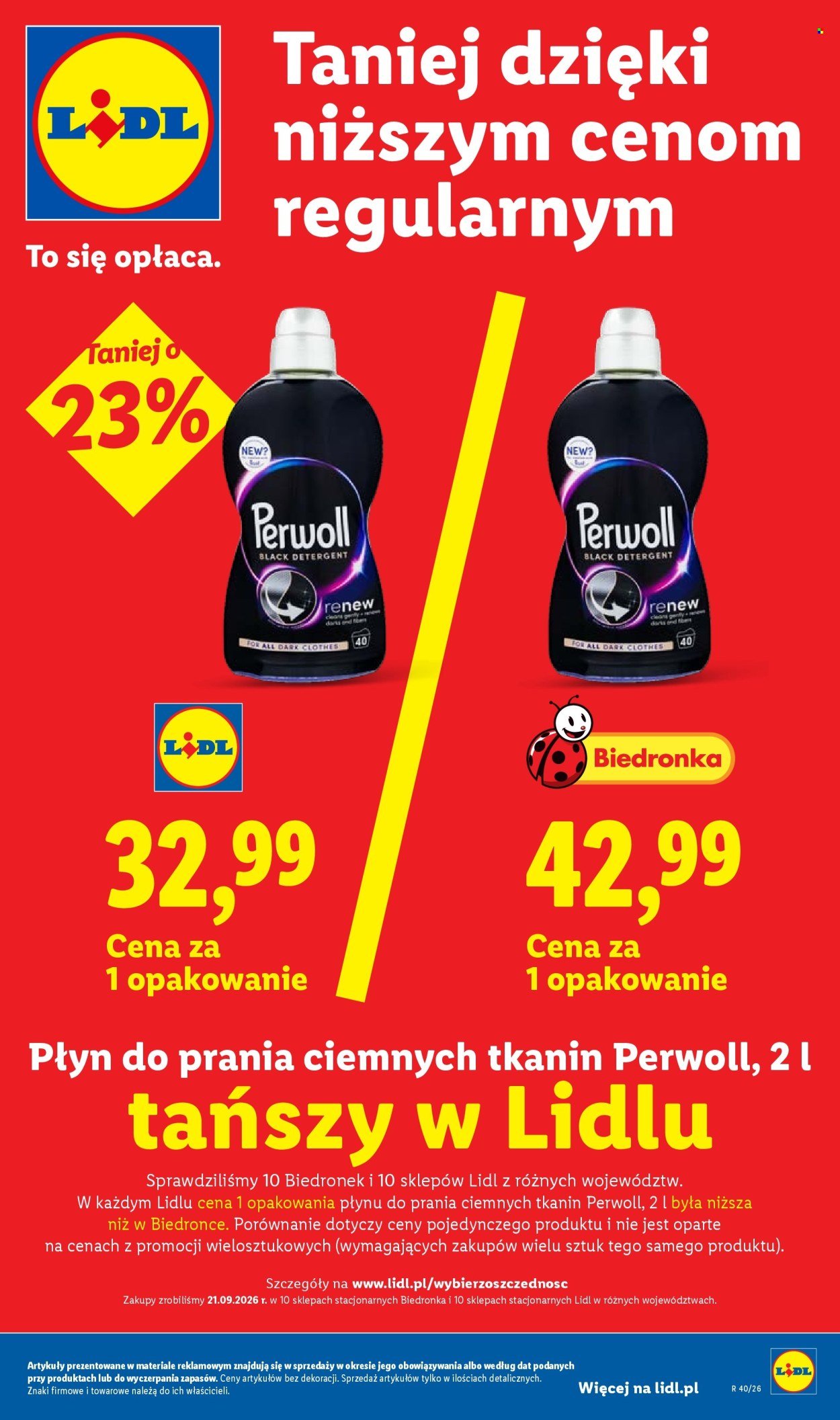 Gazetka LIDL - Od poniedziałku