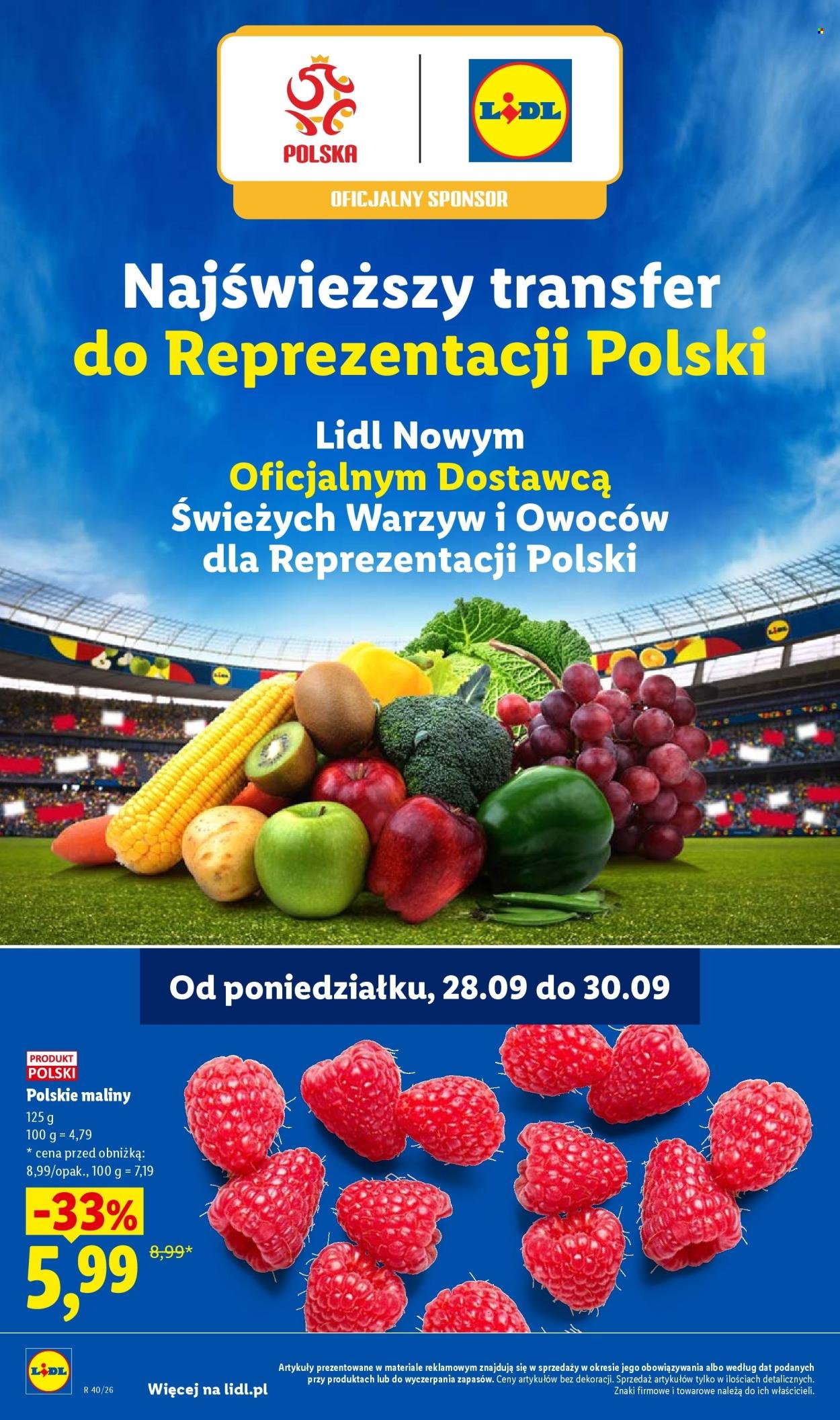 Gazetka LIDL - Od poniedziałku
