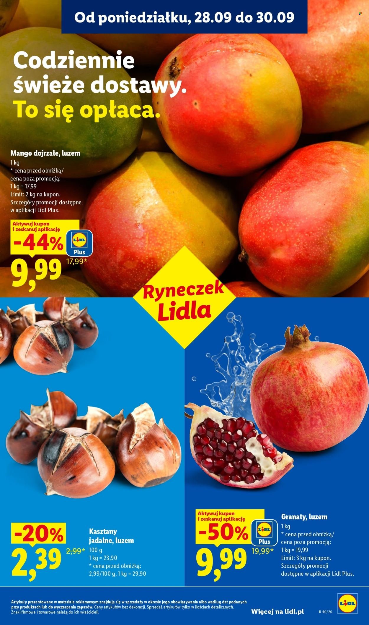Gazetka LIDL - Od poniedziałku