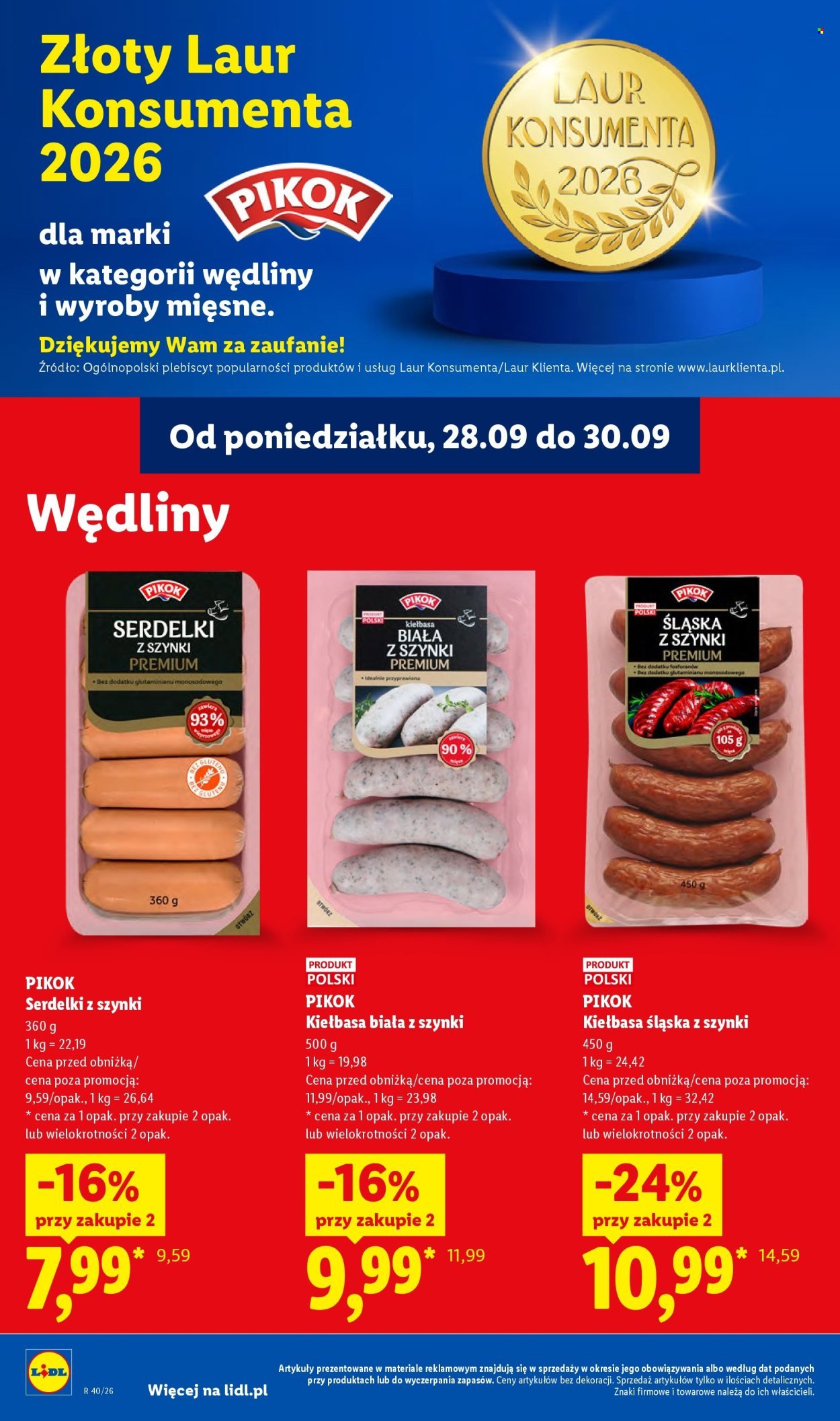 Gazetka LIDL - Od poniedziałku