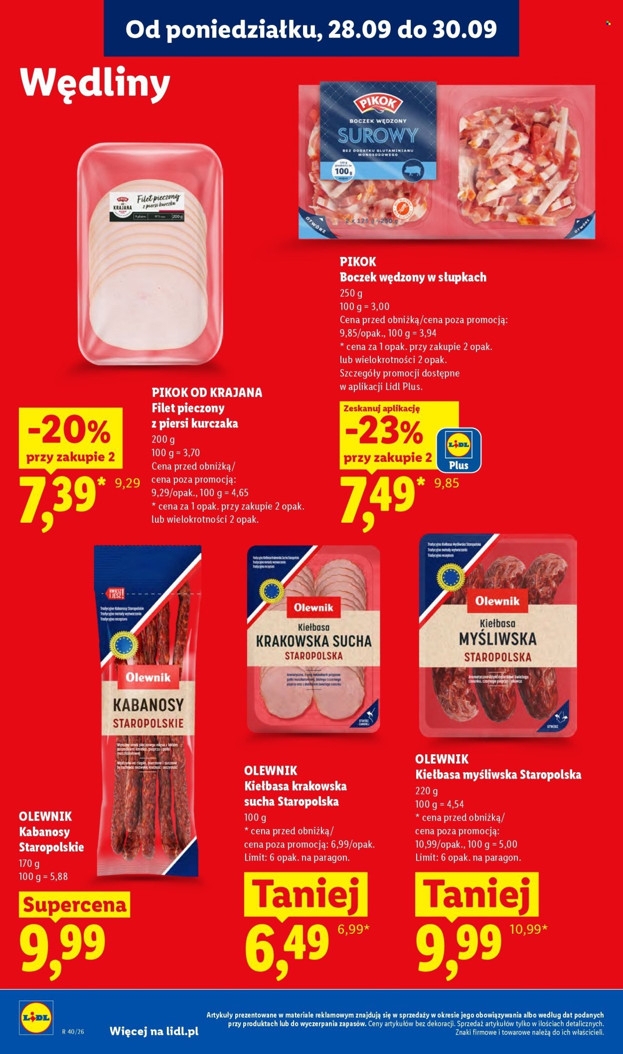 Gazetka LIDL - Od poniedziałku