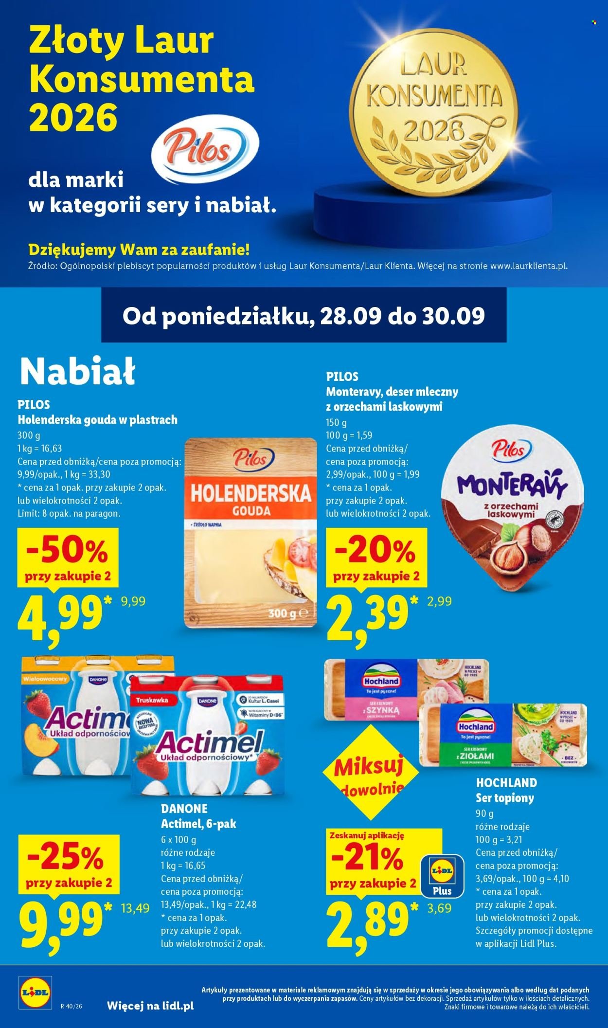 Gazetka LIDL - Od poniedziałku