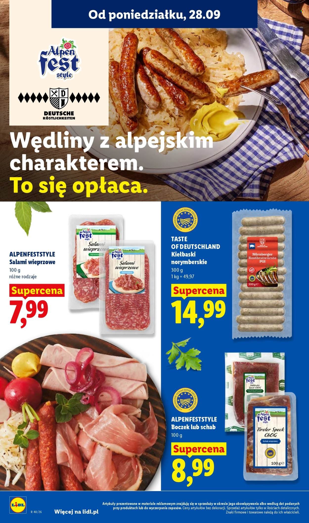 Gazetka LIDL - Od poniedziałku