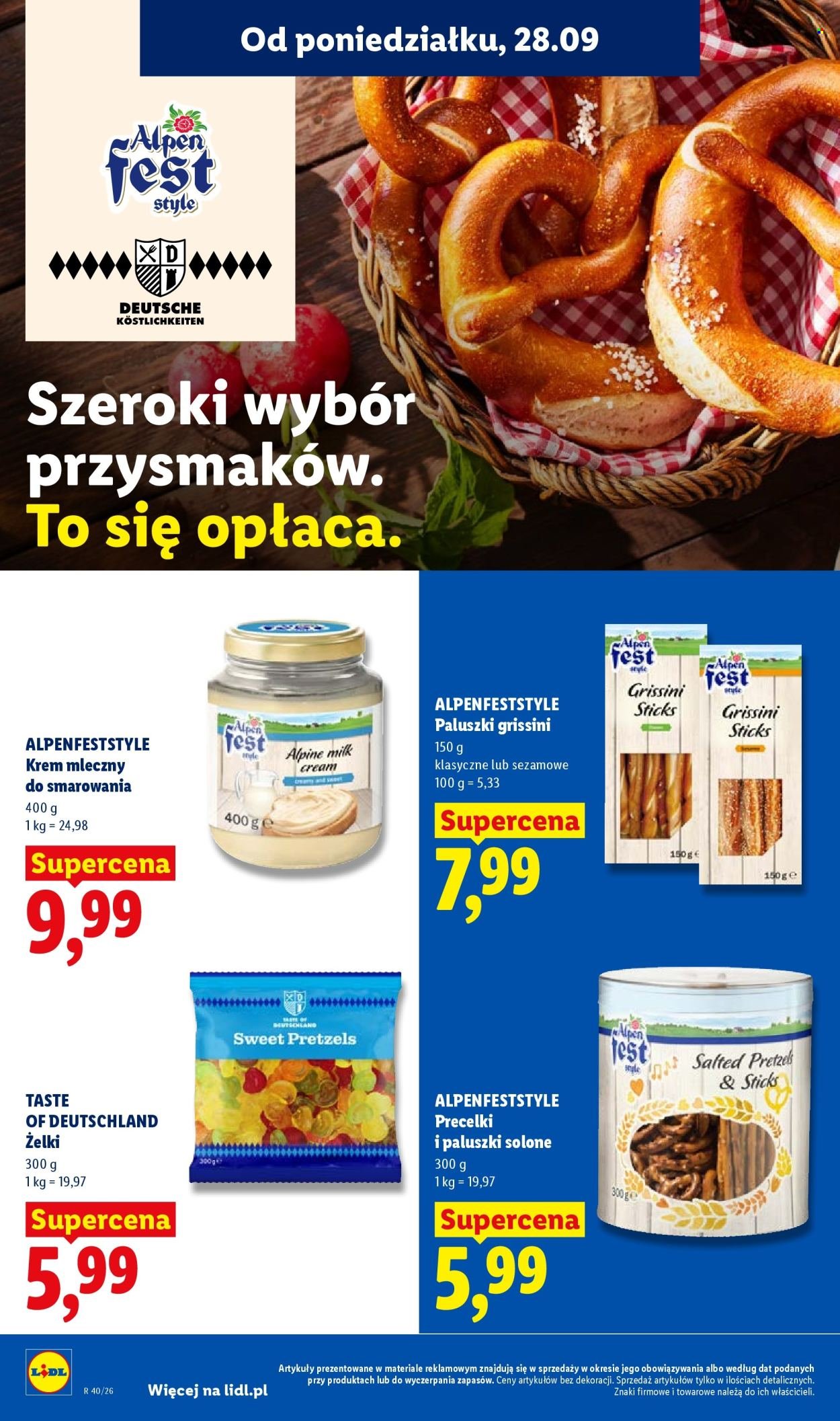 Gazetka LIDL - Od poniedziałku