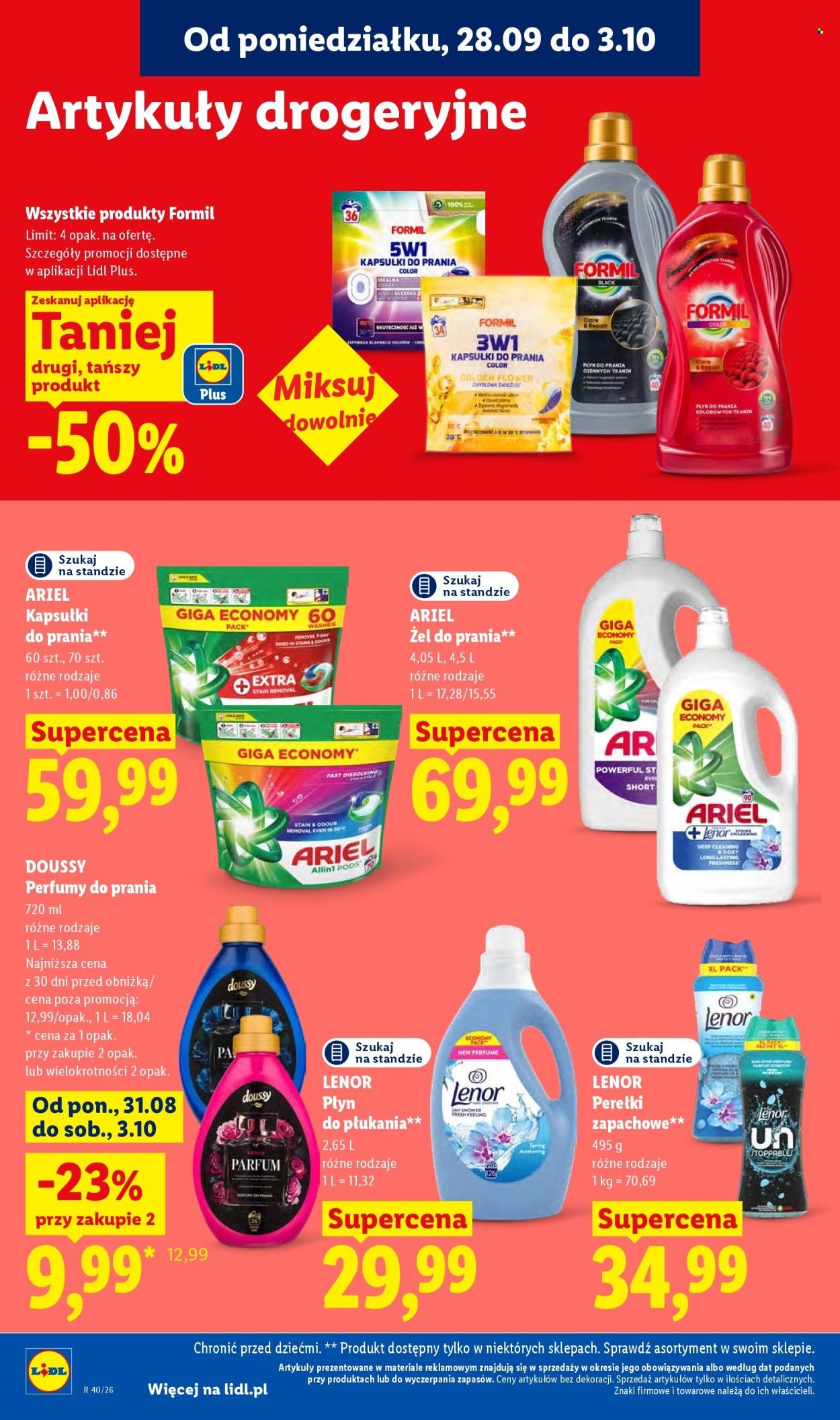 Gazetka LIDL - Od poniedziałku