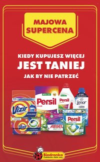Gazetka BIEDRONKA - Kiedy kupujesz więcej jest taniej (2026-05-14 - 2026-05-24)