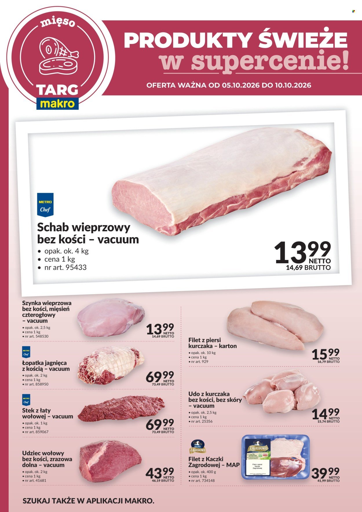 Gazetka MAKRO - Targ MAKRO - oferta świeża w super cenach!