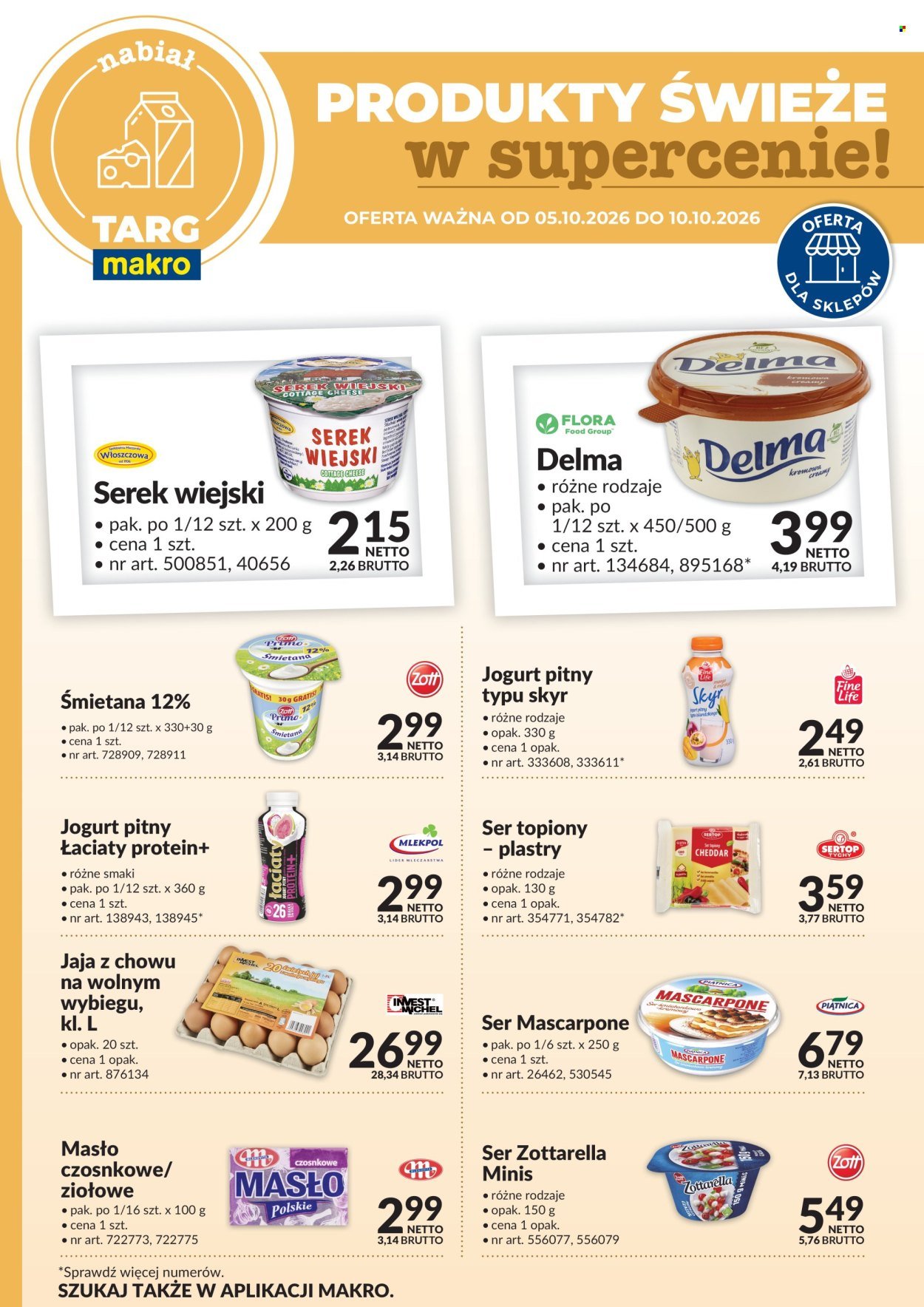 Gazetka MAKRO - Targ MAKRO - oferta świeża w super cenach!