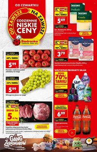 Gazetka BIEDRONKA - W tym tygodniu od czwartku