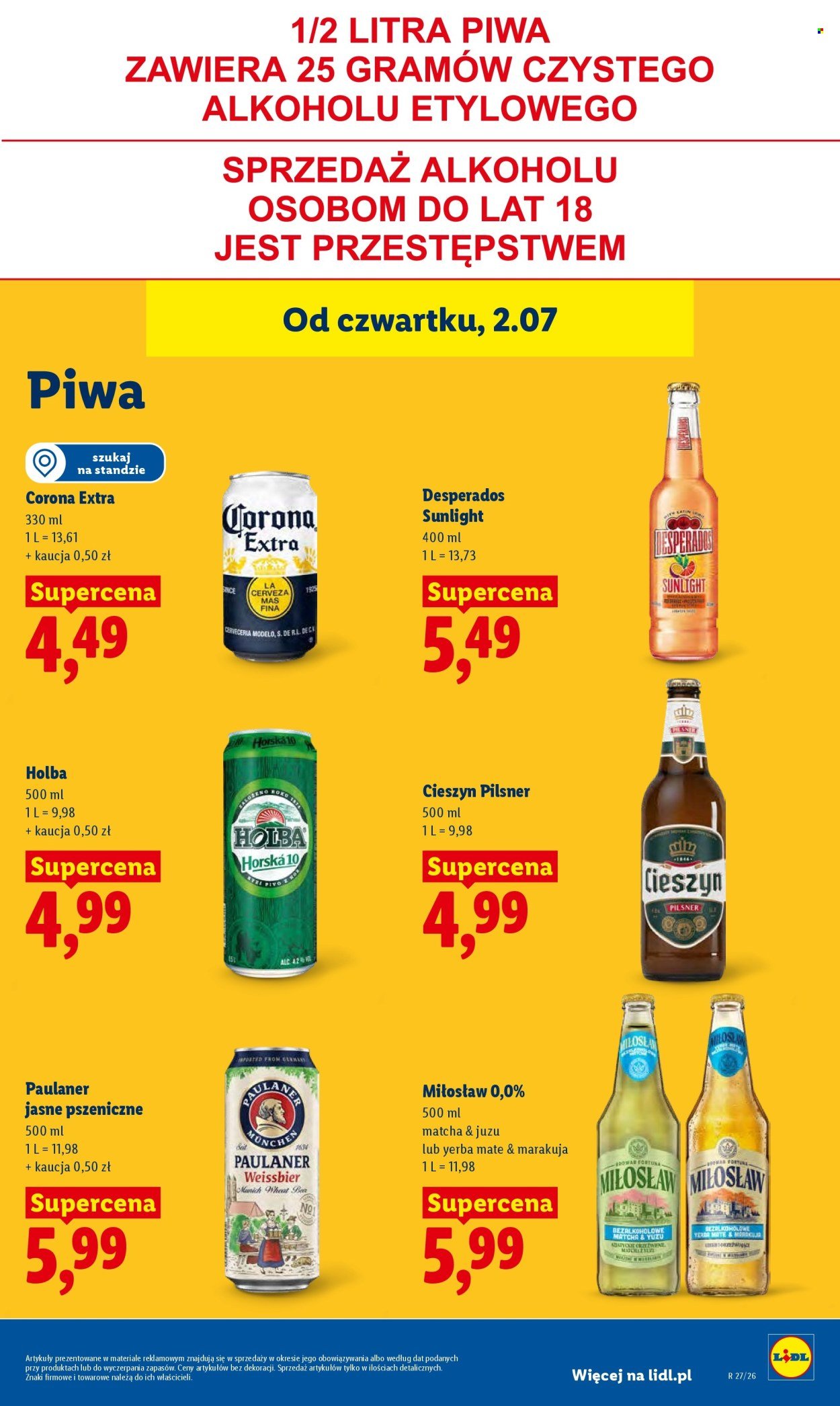 Gazetka LIDL - Od czwartku