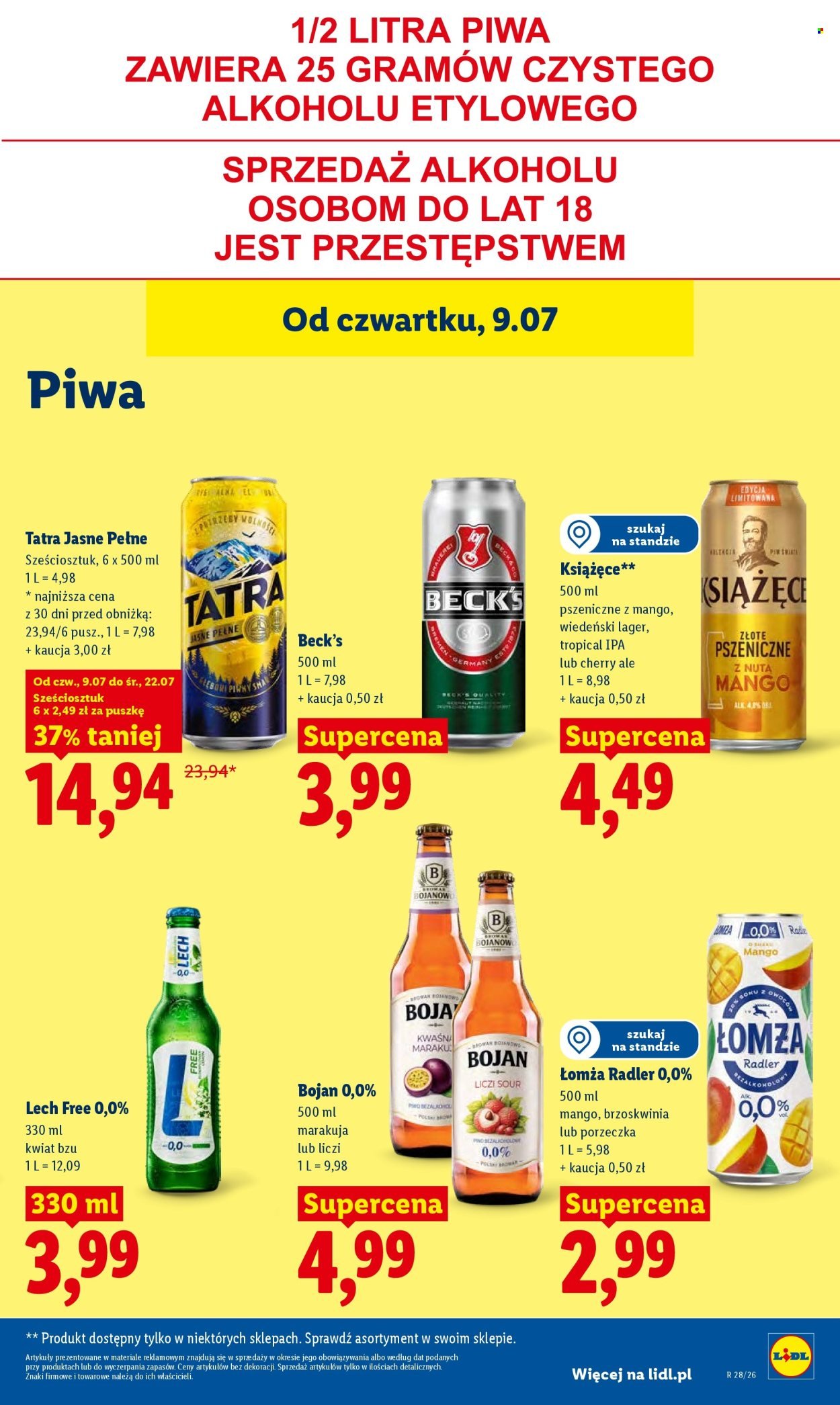 Gazetka LIDL - Od czwartku