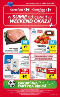 Gazetka CARREFOUR - w SUMIE od- czwartku WEEKEND OKAZJI